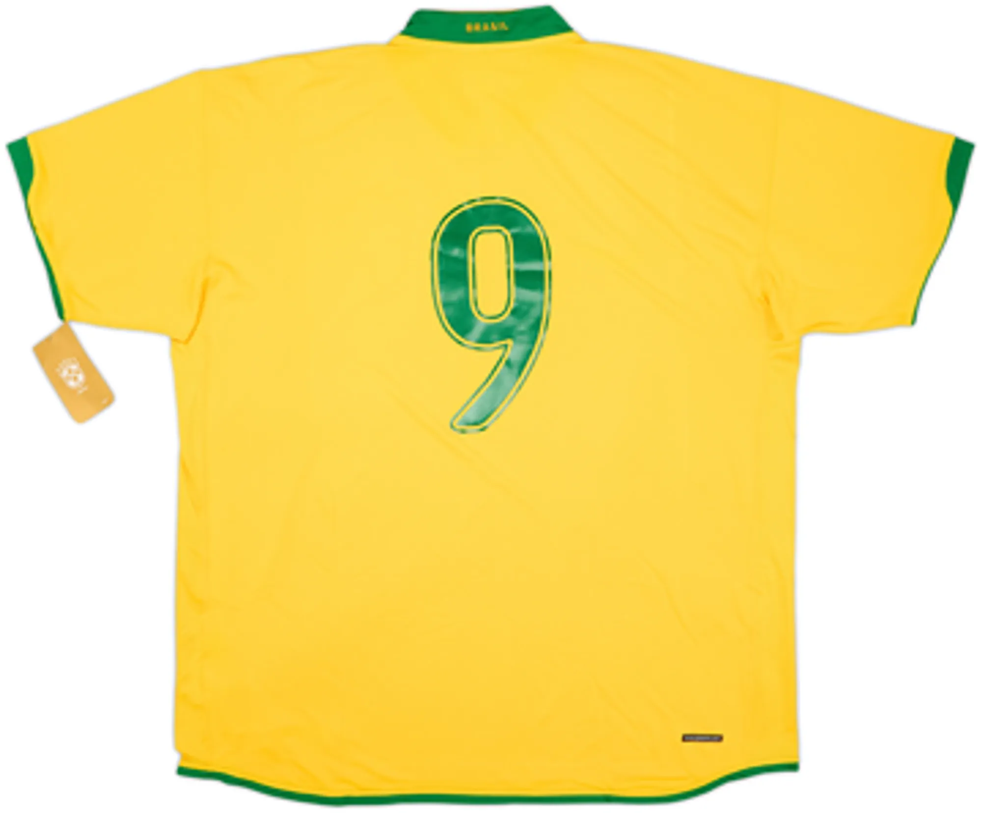 2006-08 Brazil Home Shirt #9 (3XL)