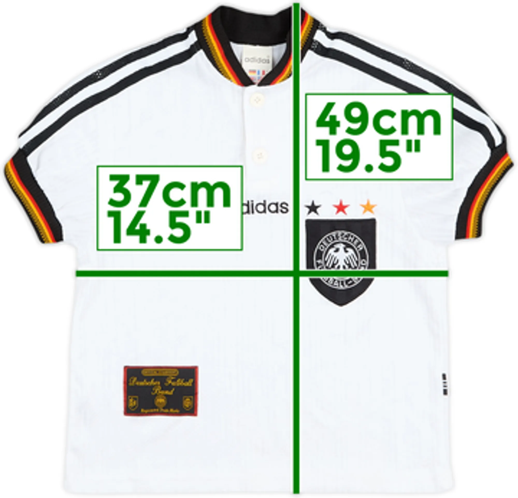 1996-98 Germany Home Shirt - 9/10 - (7-8 Years)