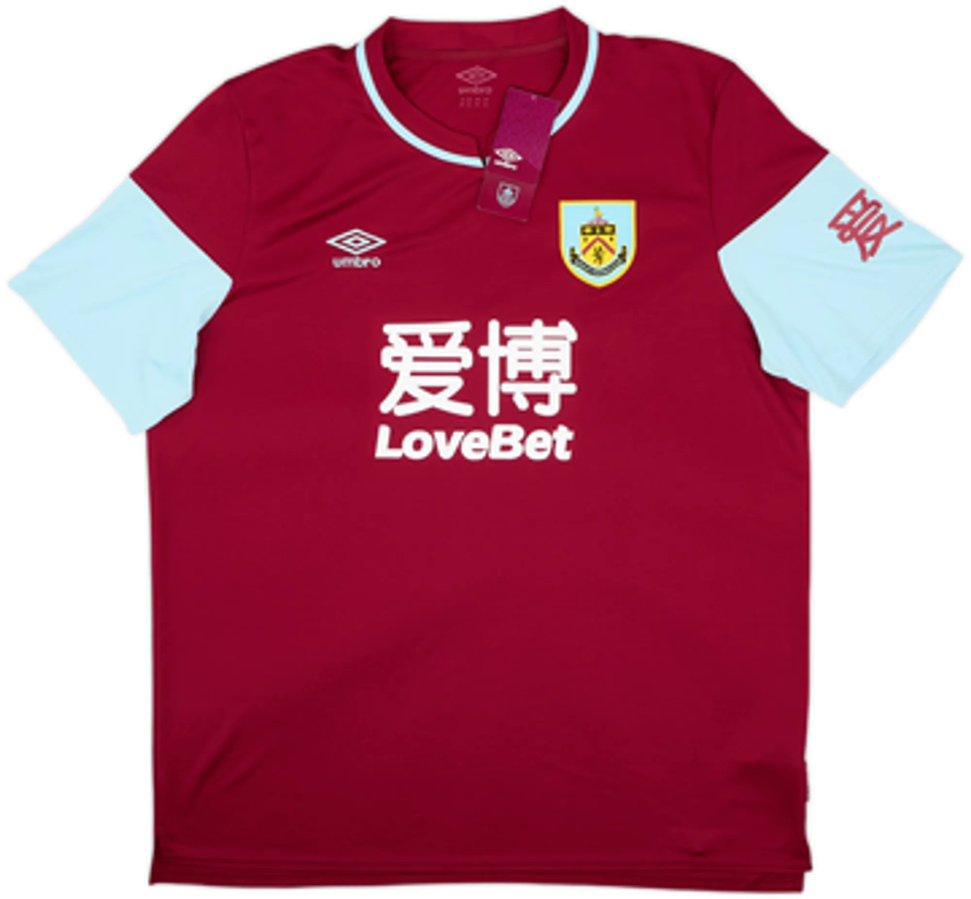 2020-21 Burnley Home Shirt Barnes #10 (XXL)