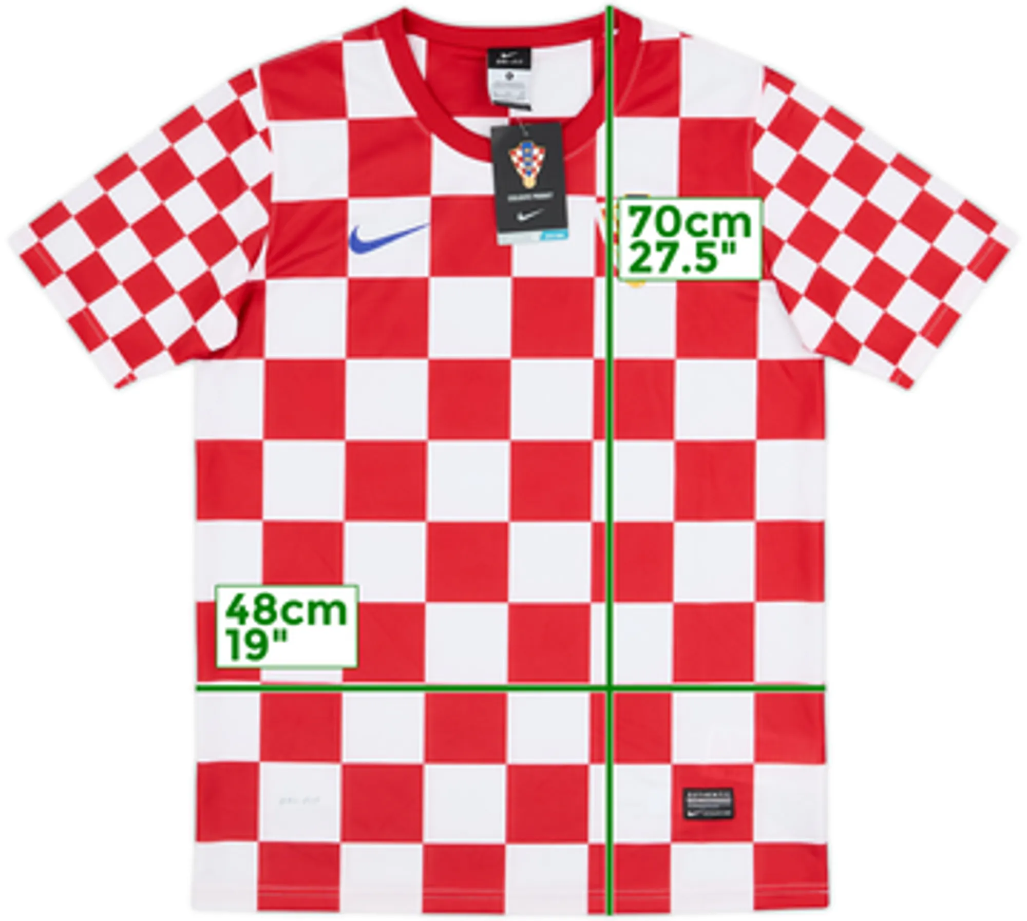2012-14 Croatia Home Shirt (XL.Boys)
