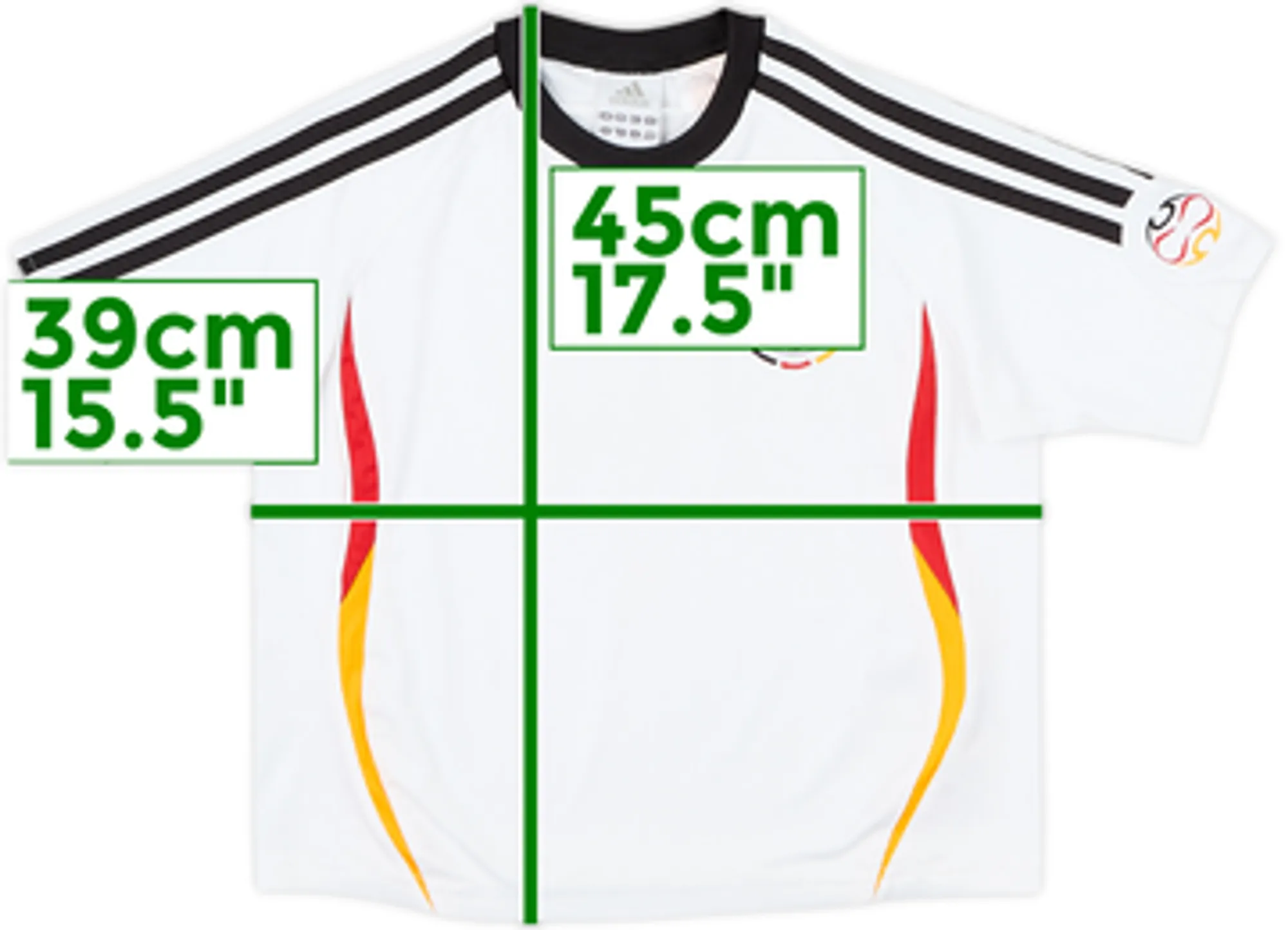 2005-07 Germany Home Shirt - 6/10 - (7-8 Years)