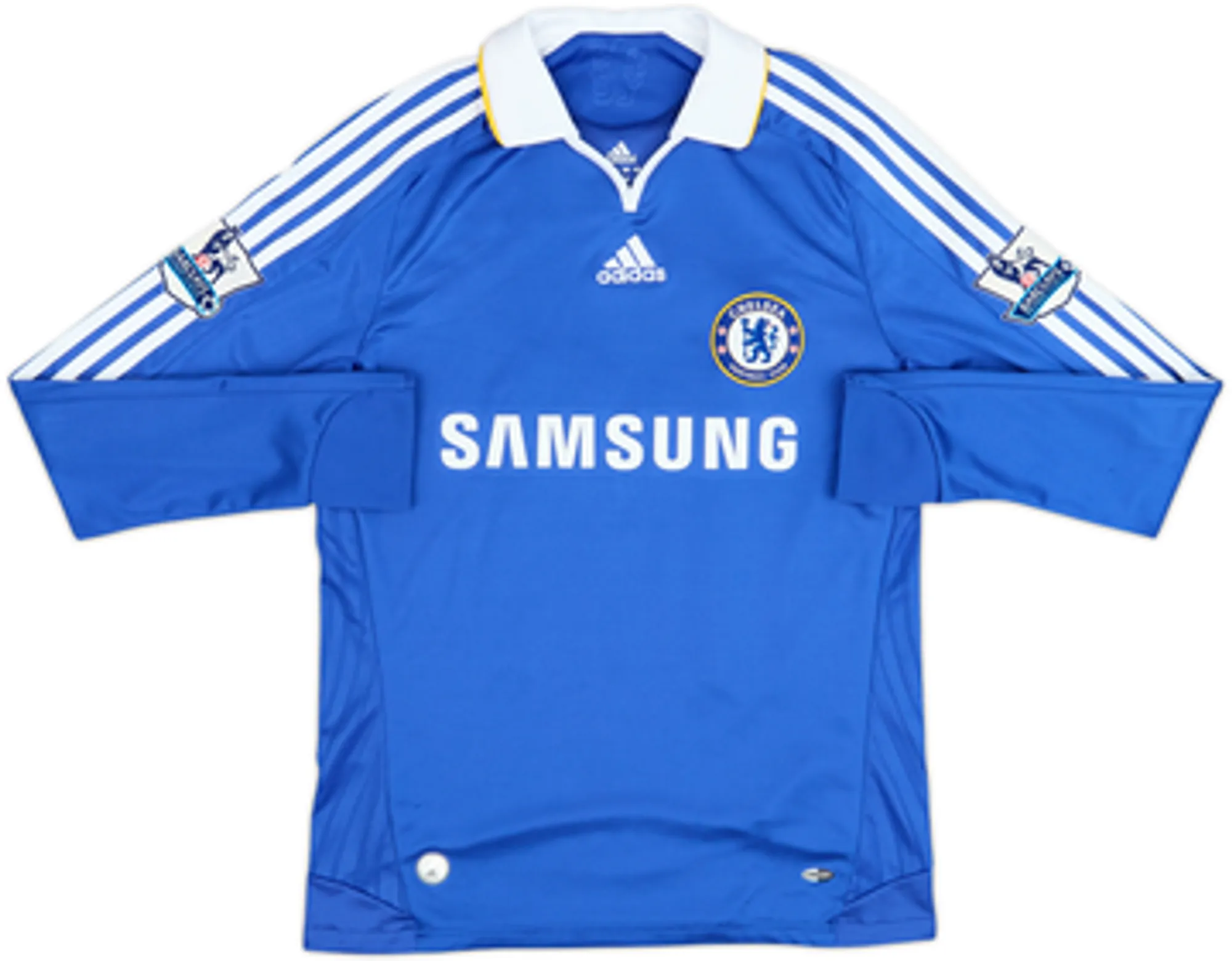 2008-09 Chelsea Home L/S Shirt Quaresma #18 - 8/10 - (S)