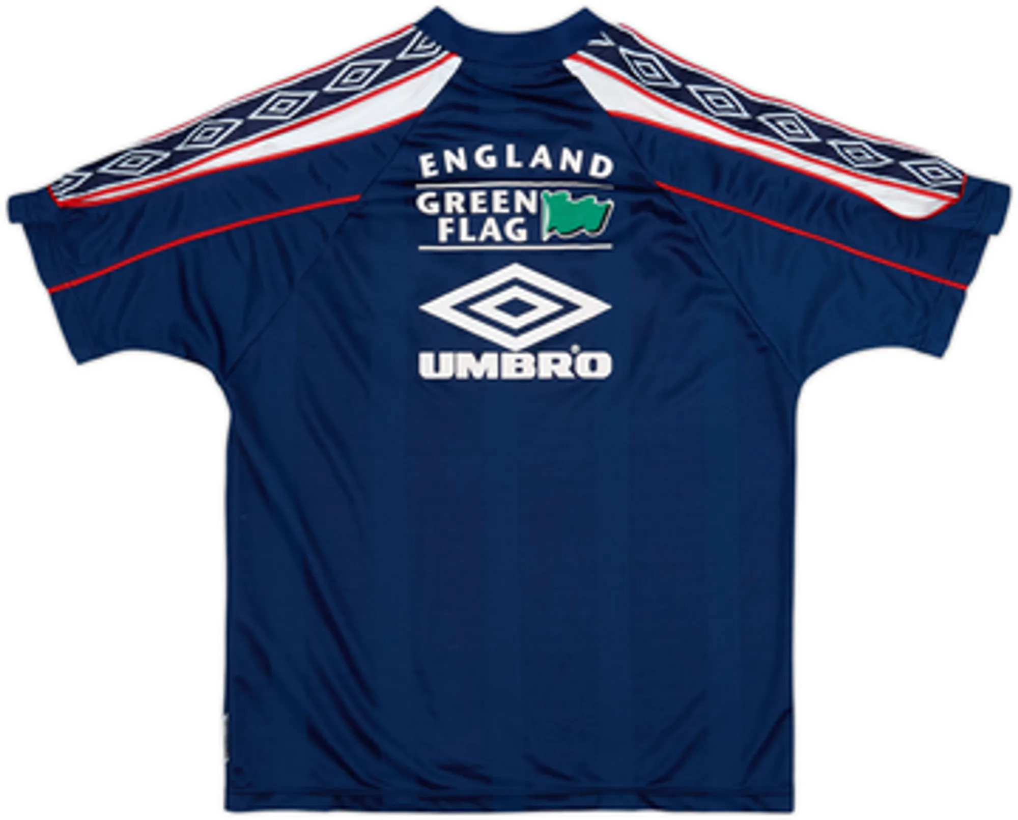 1998-00 England Umbro Training Shirt - 8/10 - (L)