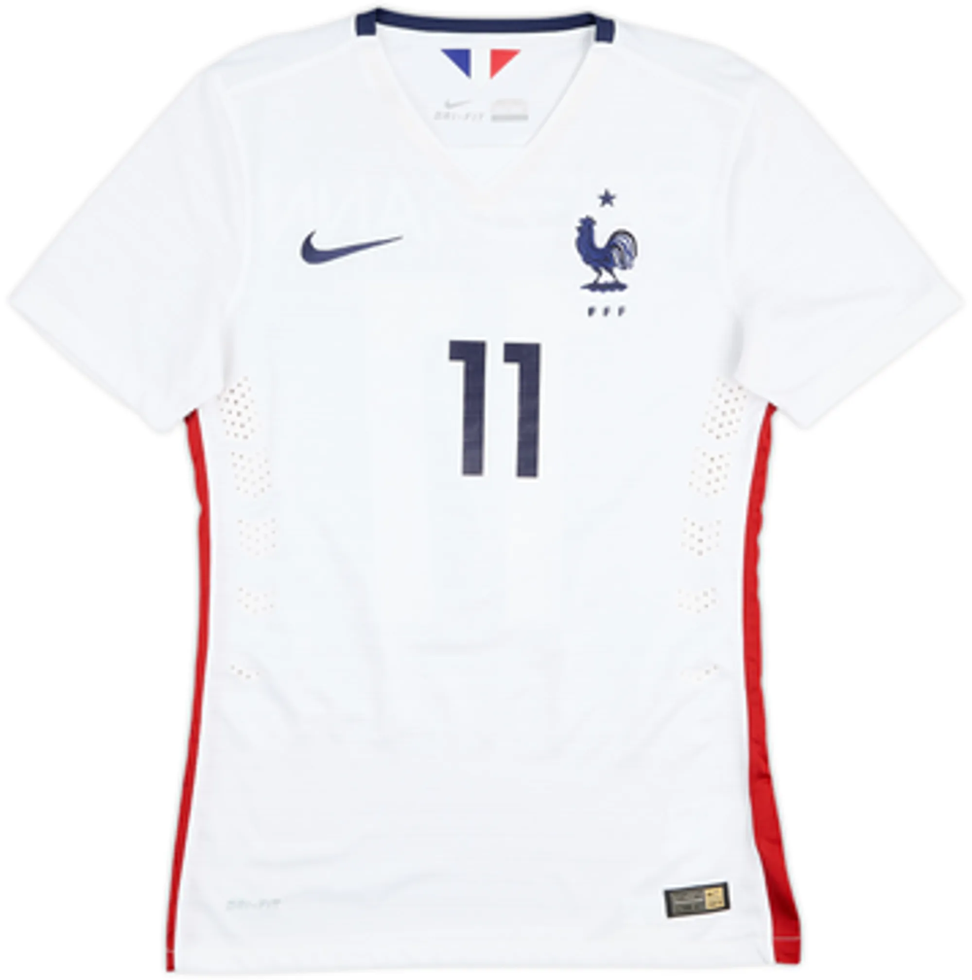 2015-16 France Authentic Away Shirt Griezmann #11 - 9/10 - (S)
