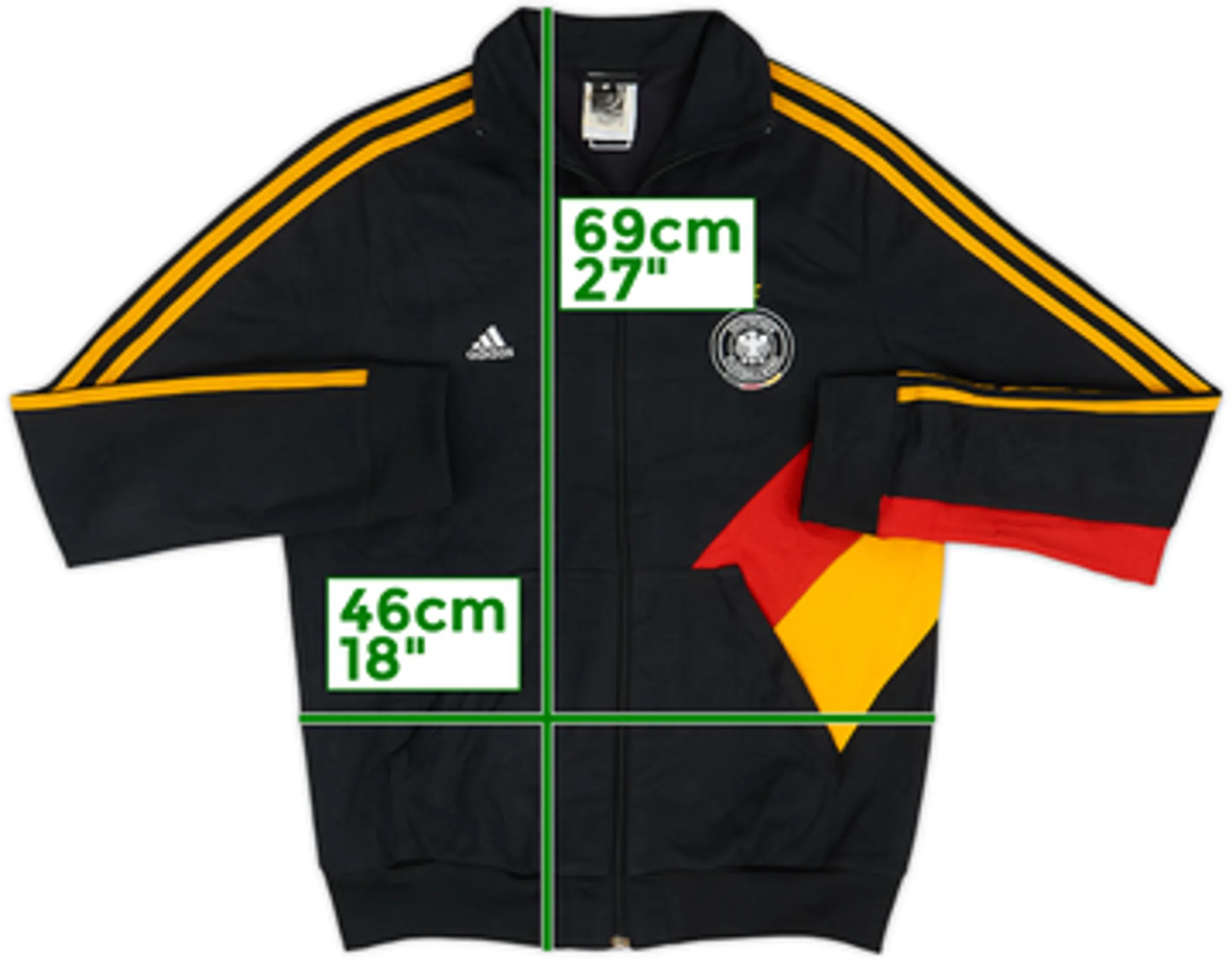 2007-08 Germany adidas Track Jacket - 6/10 - (Women's XL)