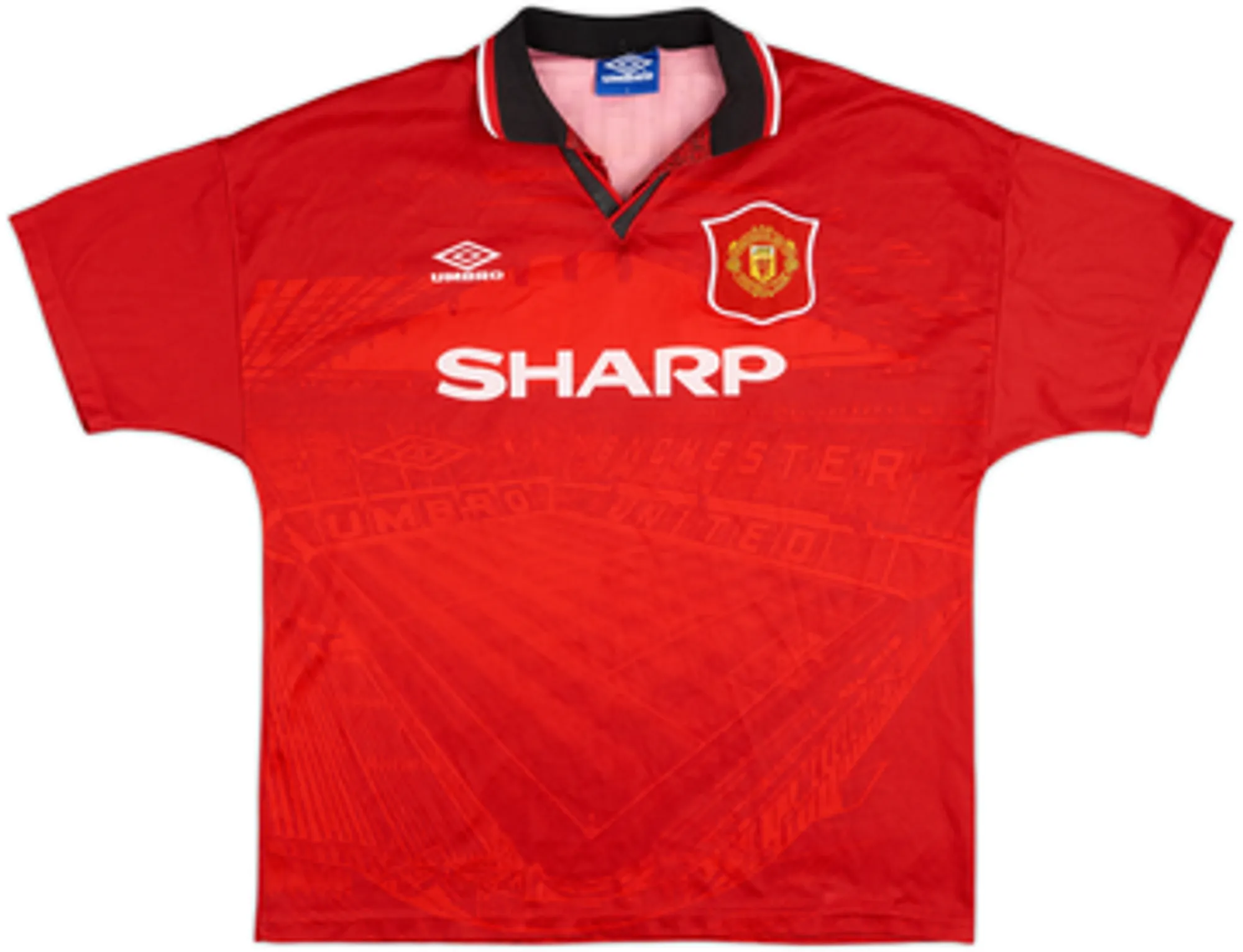 1994-96 Manchester United Home Shirt Giggs #11 - 8/10 - (L)