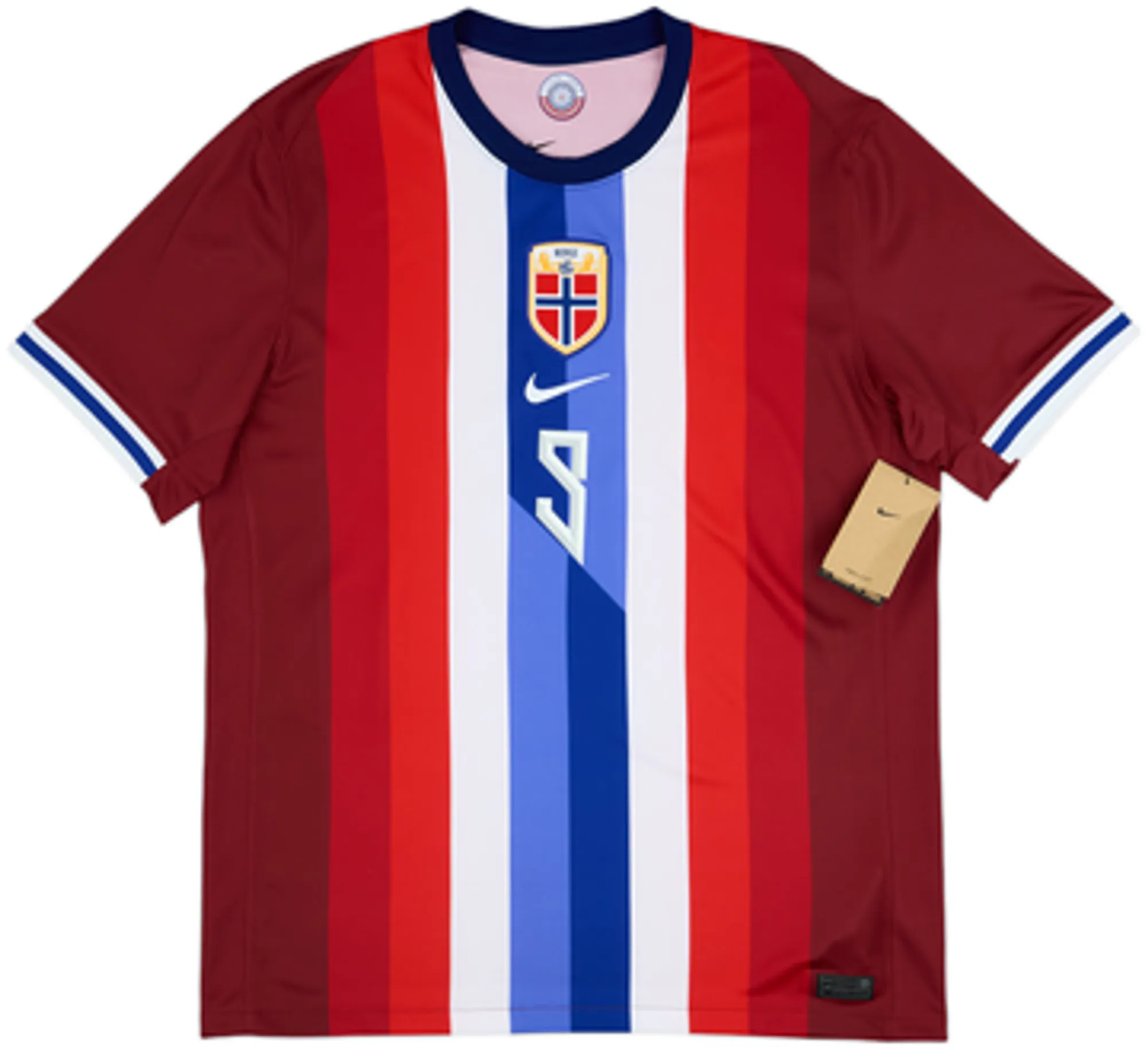 2024-25 Norway Home Shirt Haaland #9 (L)