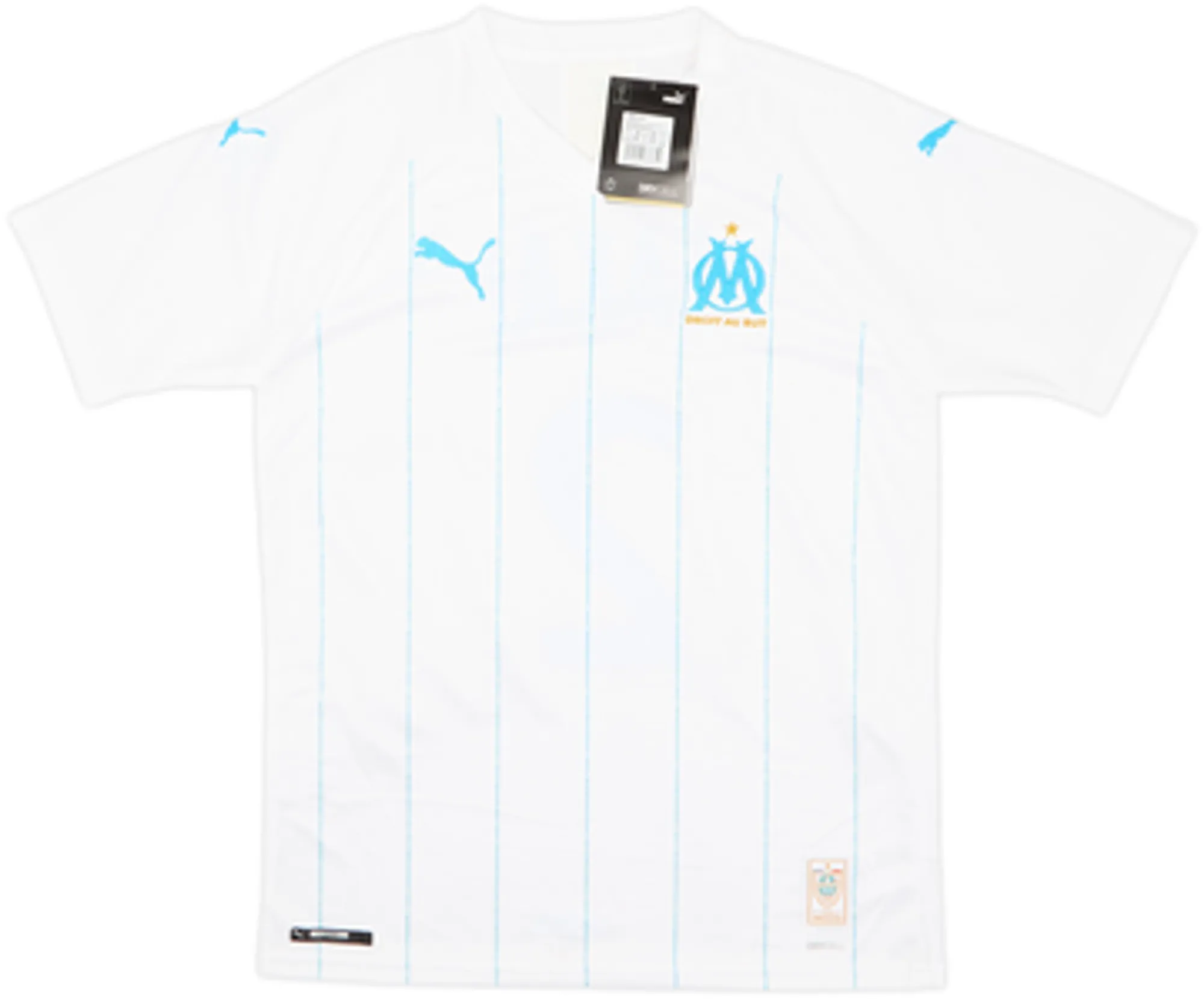 2019-20 Olympique Marseille Home Shirt Sakai #2 (S)