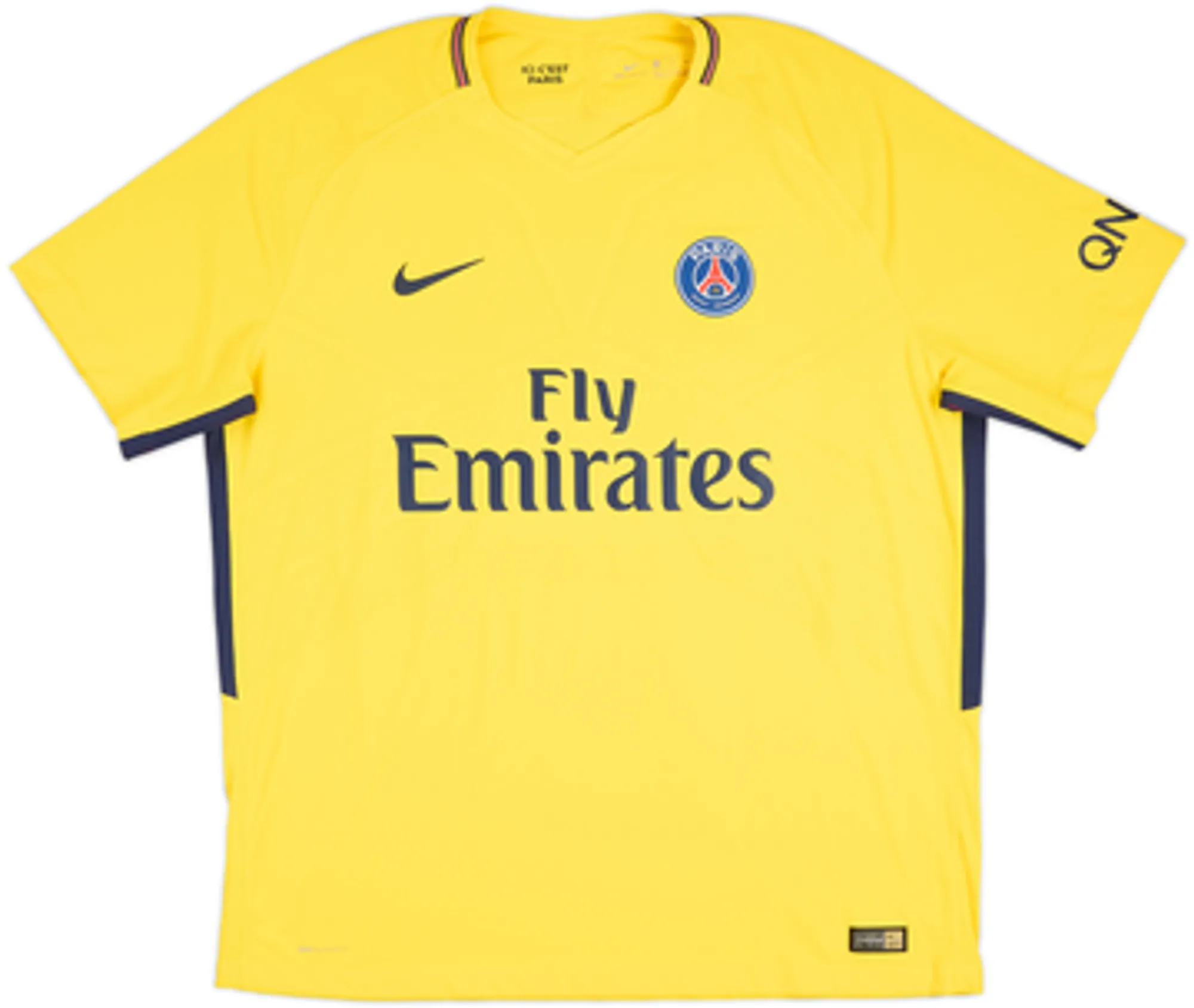 2017-18 Paris Saint-Germain Authentic Away Shirt Neymar Jr #10 - 9/10 - (XXL)
