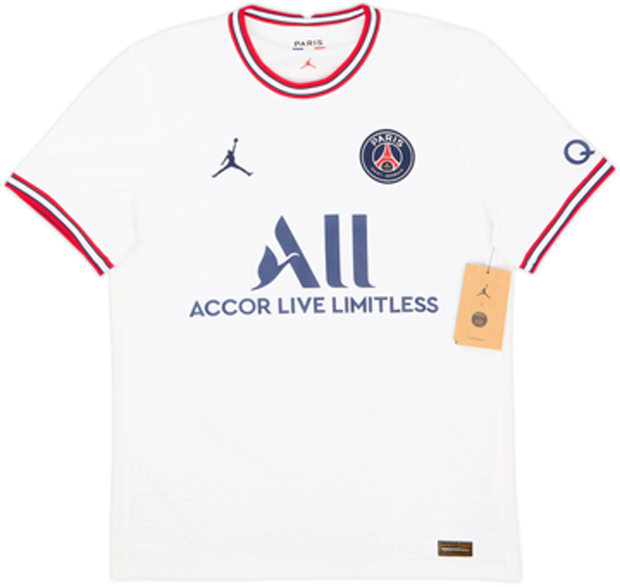 2021-22 Paris Saint-Germain Fourth Shirt Neymar Jr #10 (M)