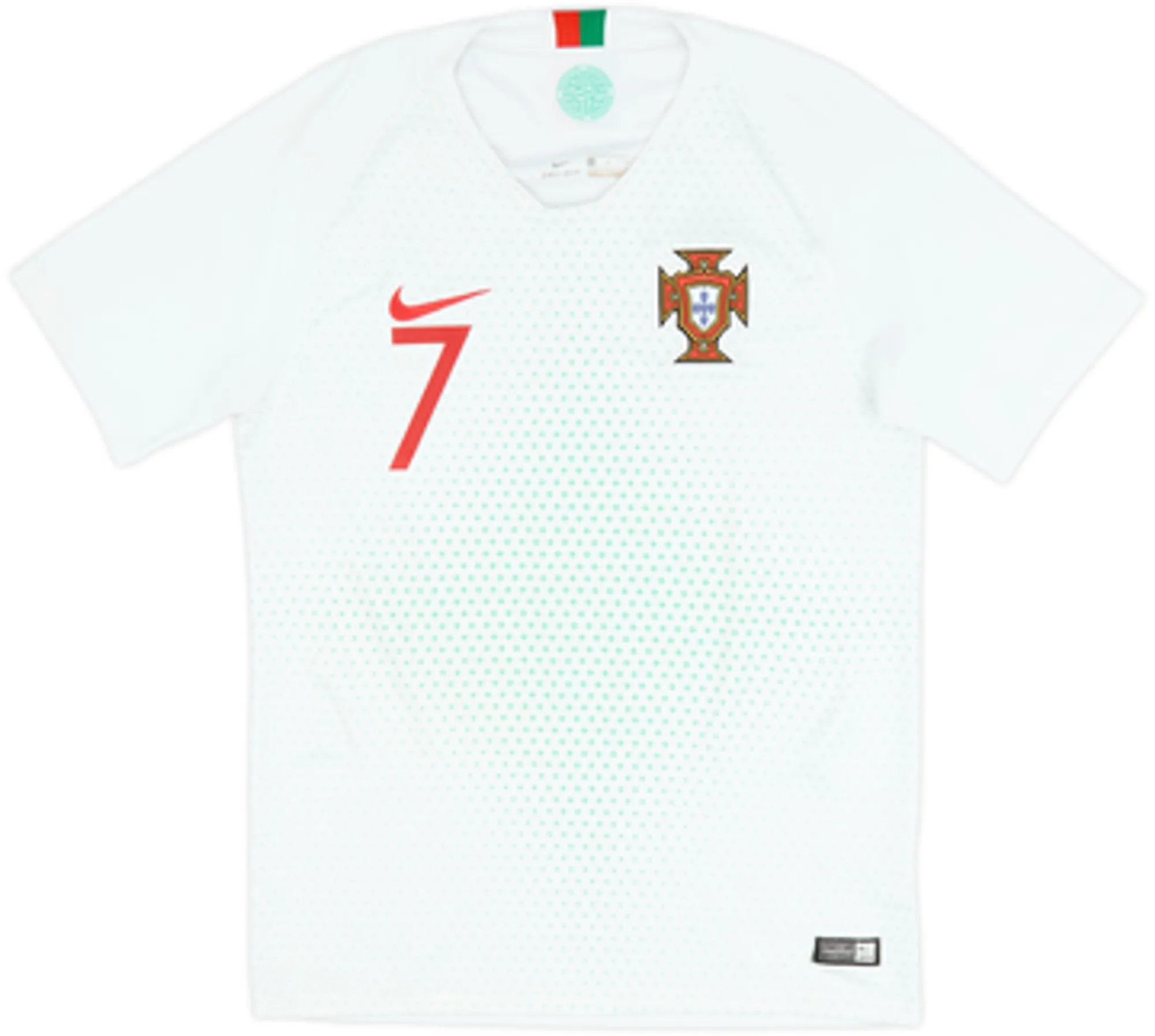 2018-19 Portugal Away Shirt Ronaldo #7 - 7/10 - (S)