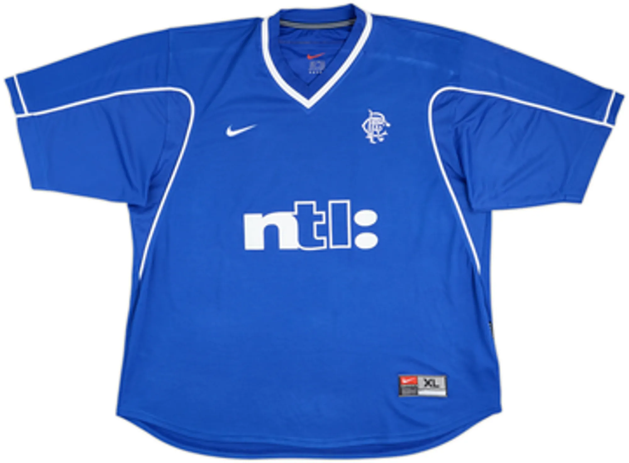 1999-01 Rangers Home Shirt Negri #9 - 7/10 - (XL)