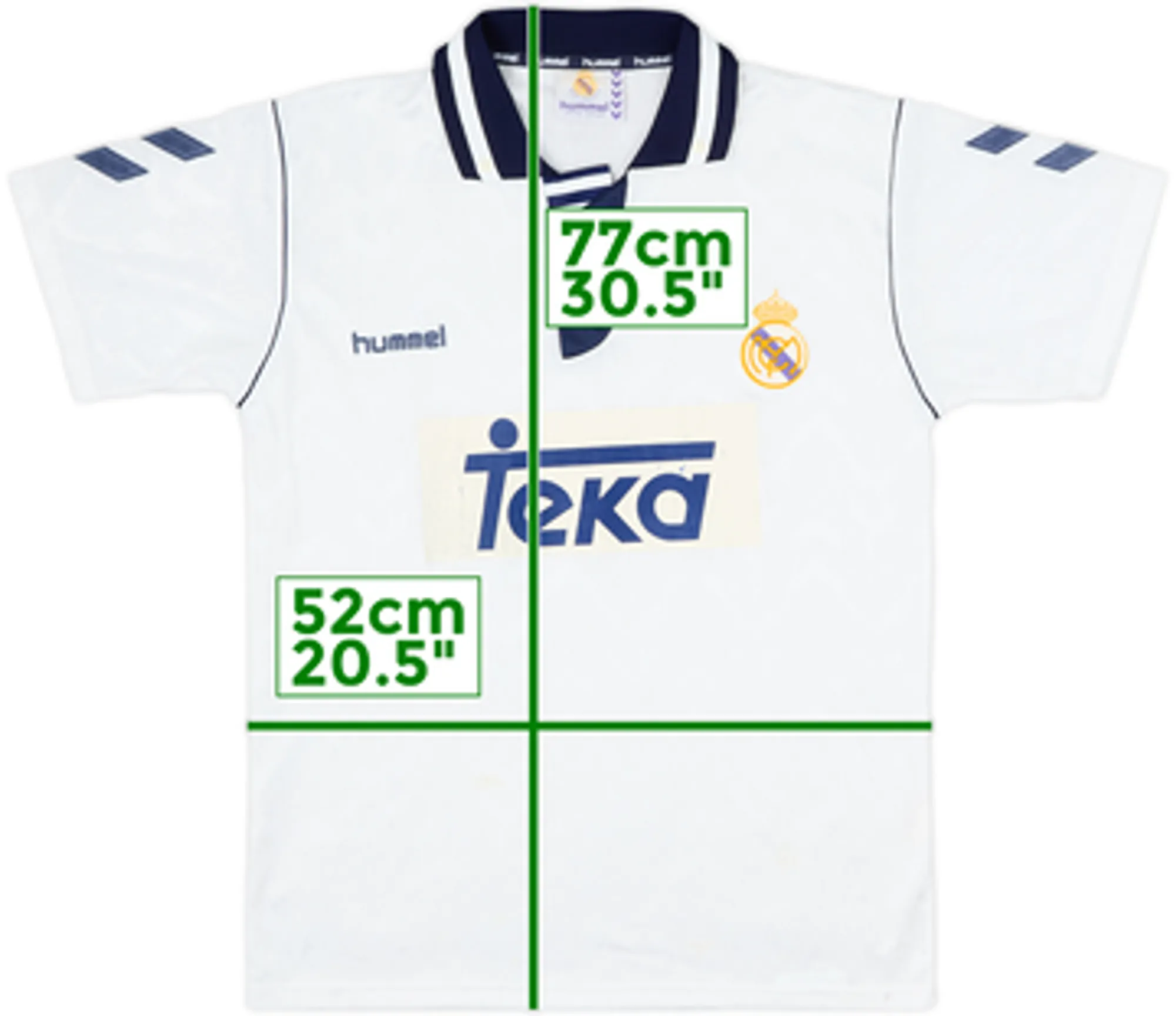 1992-93 Real Madrid Home Shirt - 6/10 - (M)