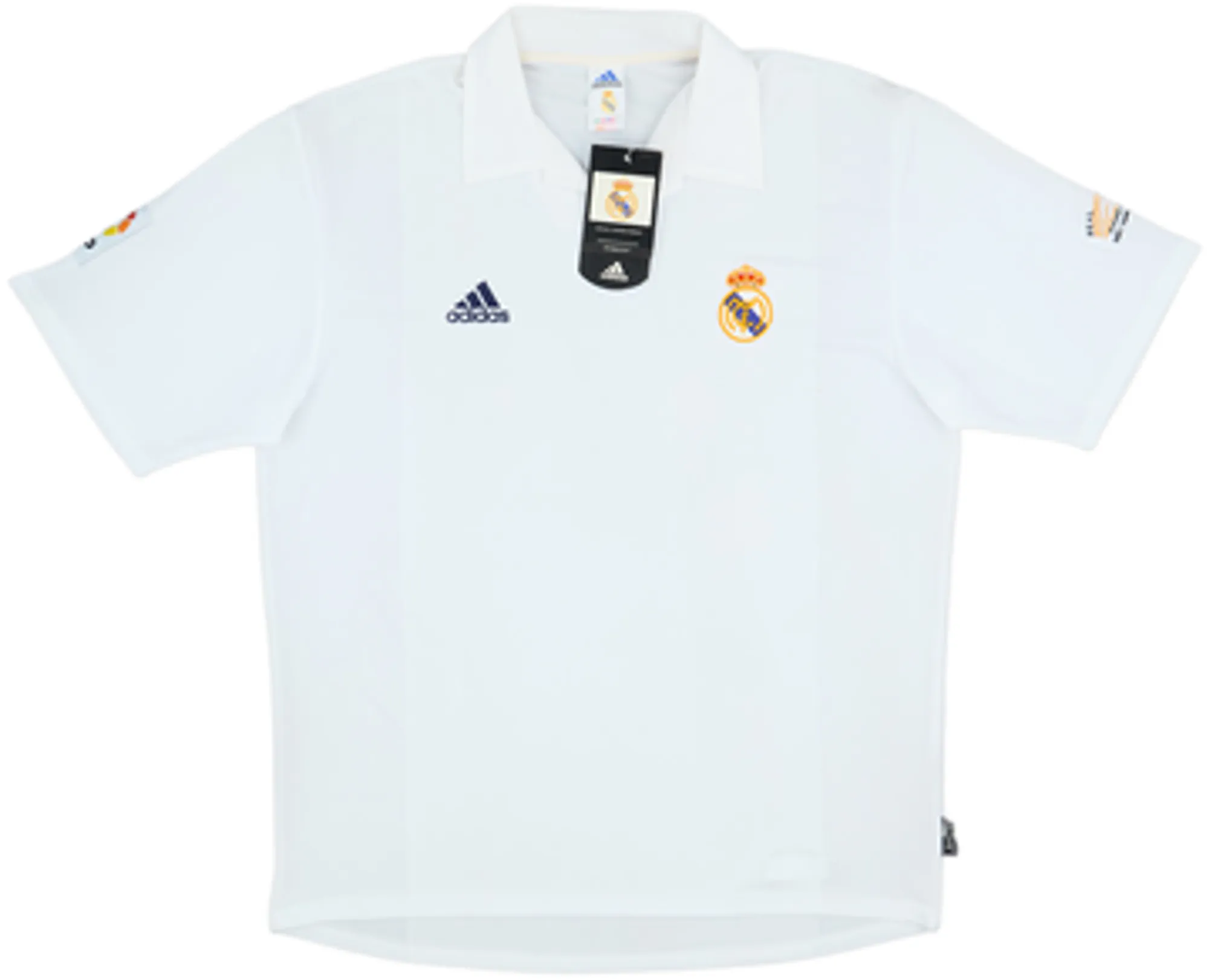 2001 Real Madrid Home Shirt Raul #7 (L)