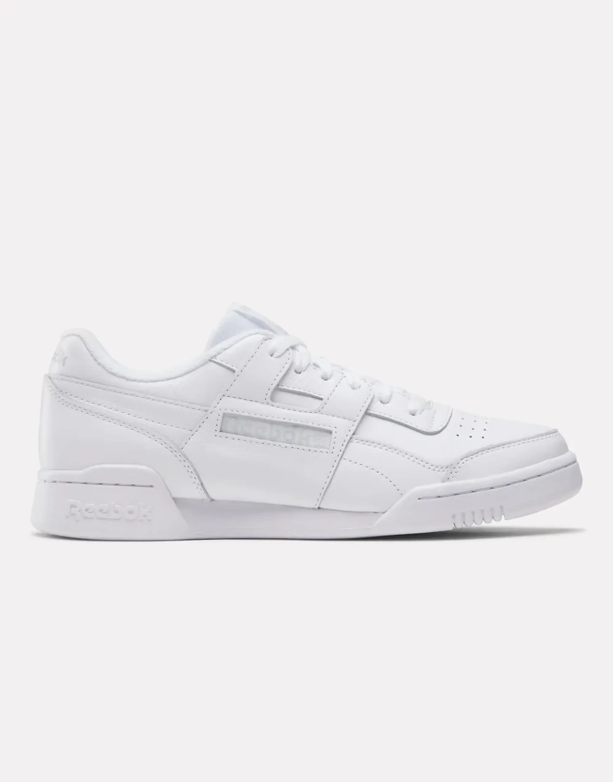 Reebok Workout Plus Trainers In All White