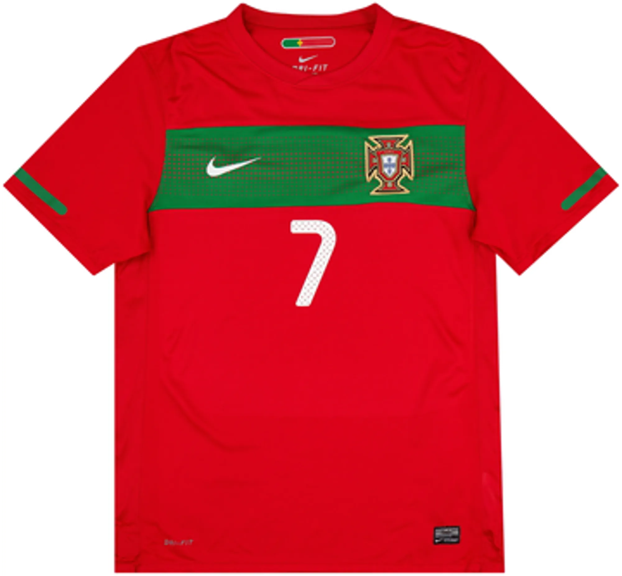 2010-11 Portugal Home Shirt Ronaldo #7EM