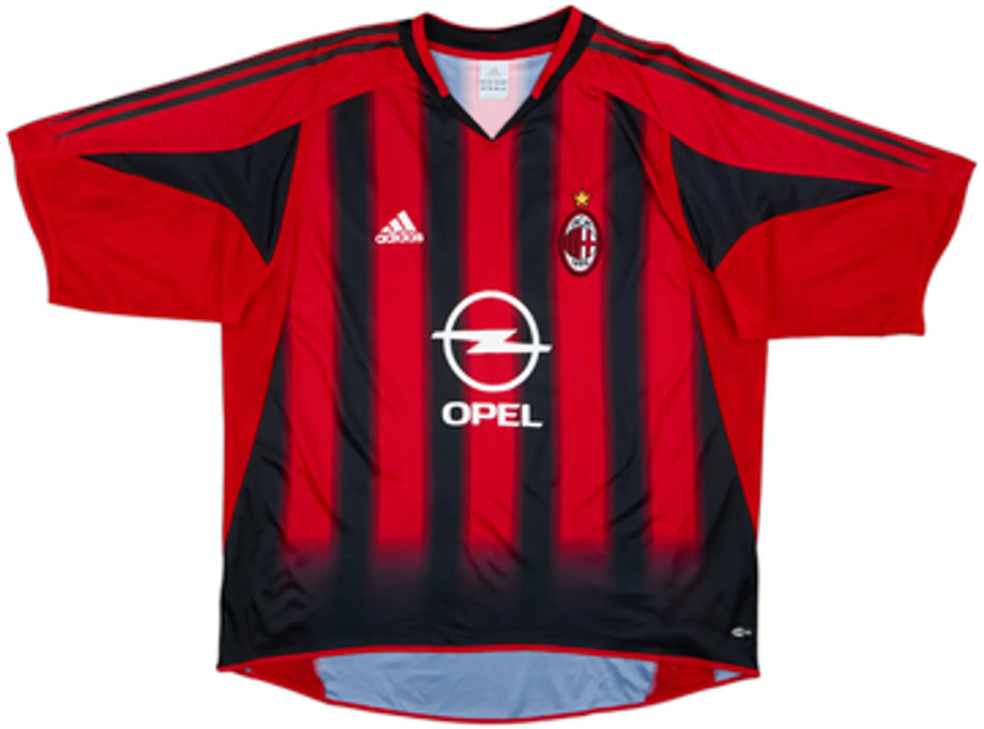 2004-05 AC Milan Home Shirt Kaka #22 - 7/10 - (XL)