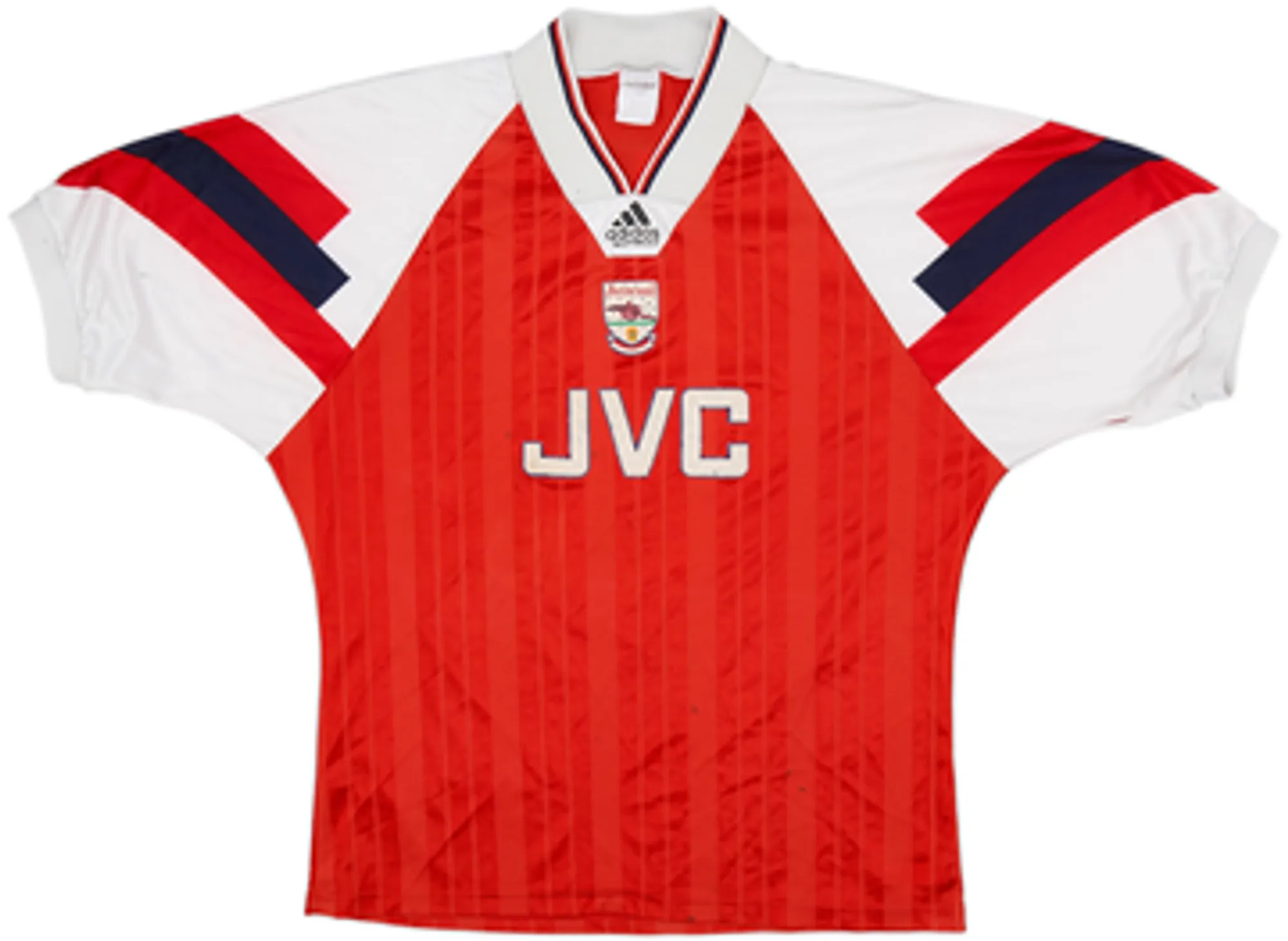 1992-94 Arsenal Home Shirt Adams #6 - 5/10 - (L/XL)