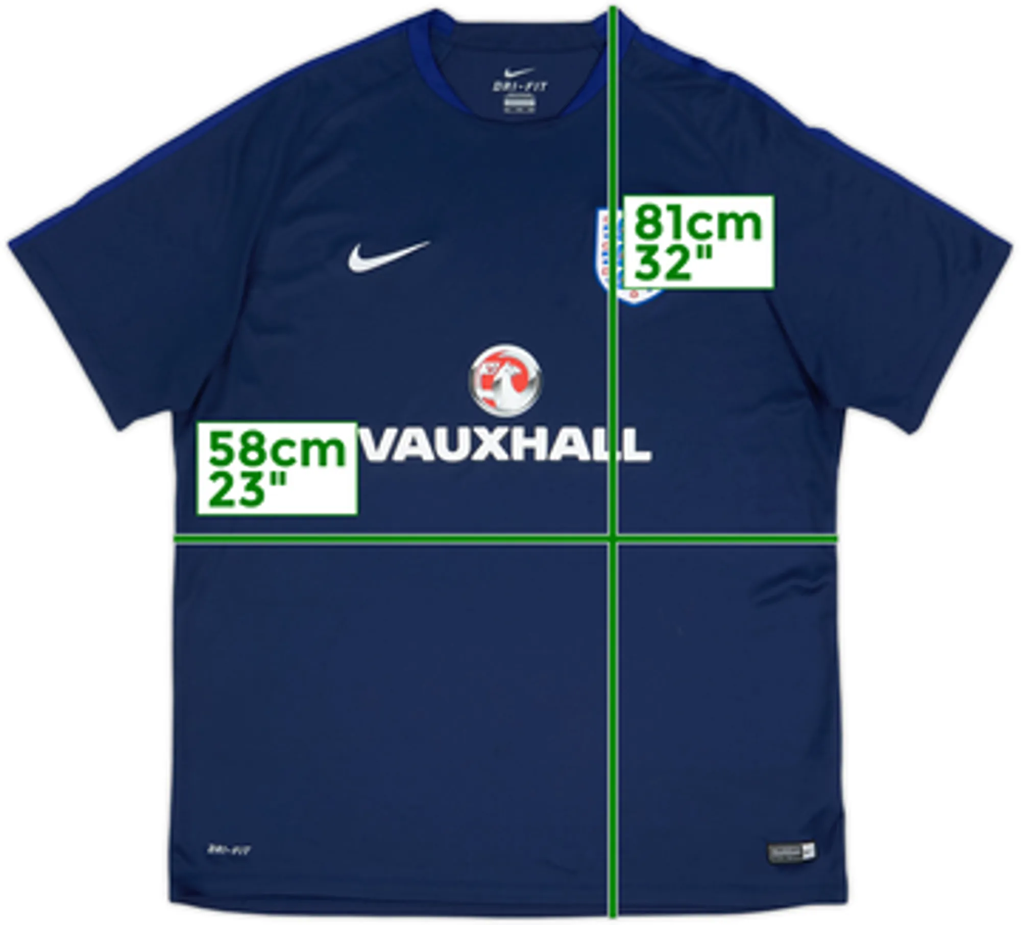 2016-17 England Nike Training Shirt - 10/10 - (XXL)