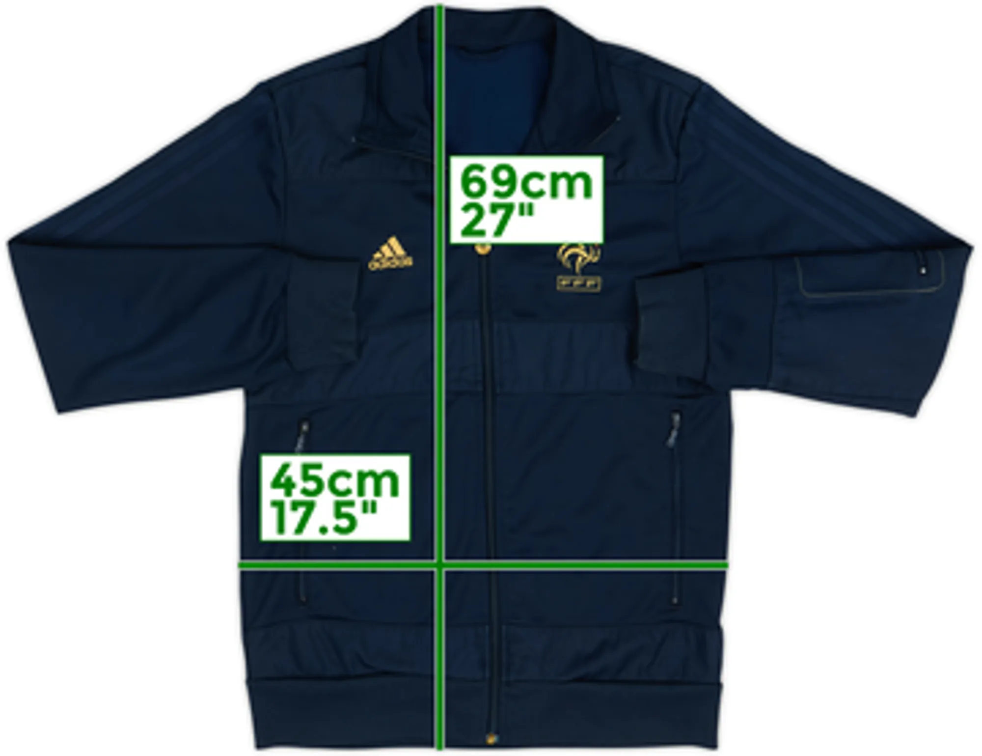 2009-10 France adidas Bomber Jacket - 8/10 - (S)