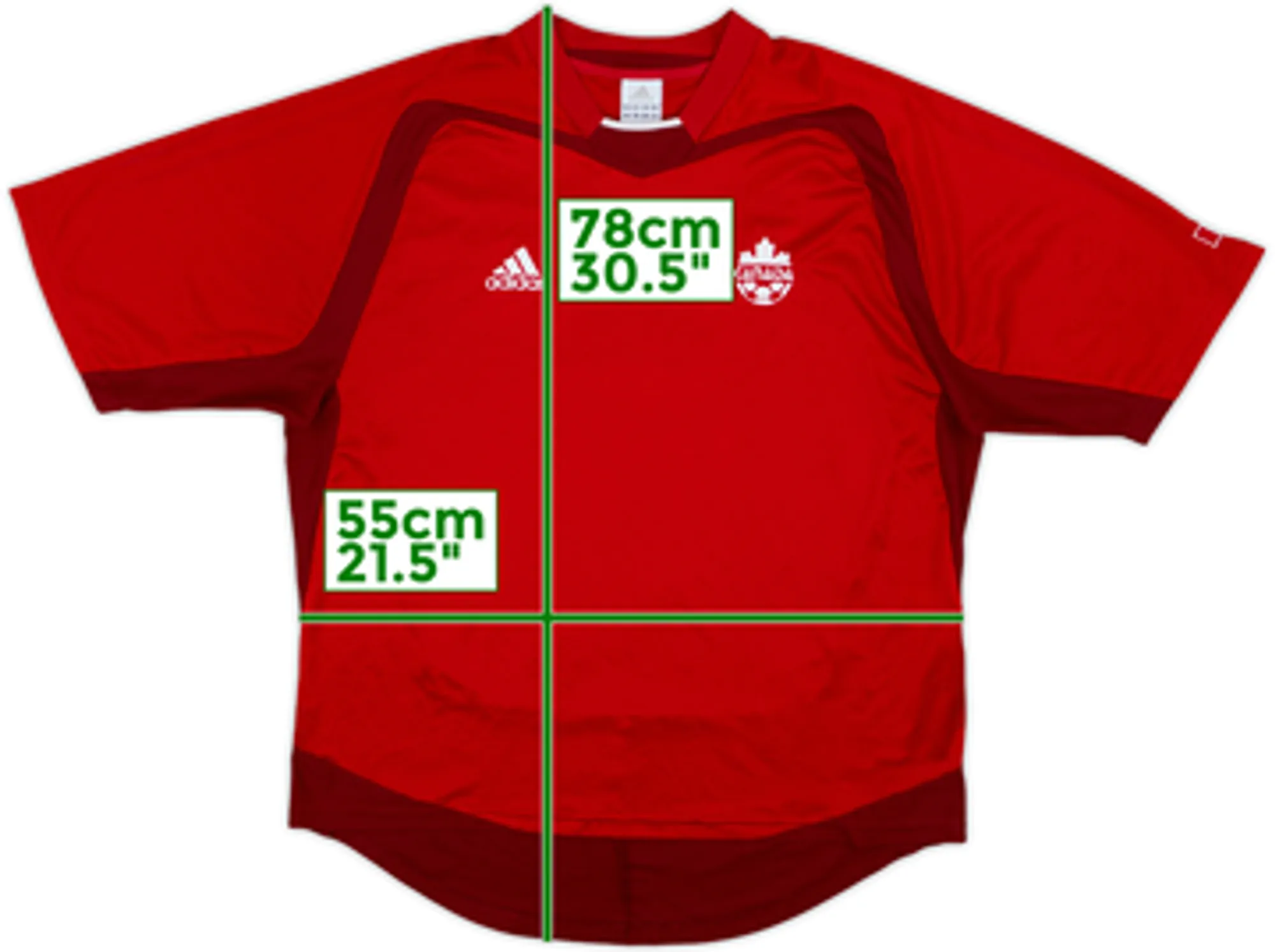 2004-05 Canada Home Shirt - 8/10 - (L)