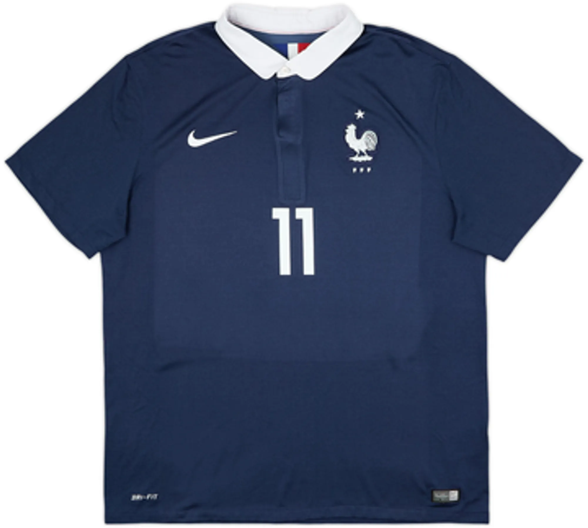 2014-15 France Home Shirt Griezmann #11 - 4/10 - (XL)