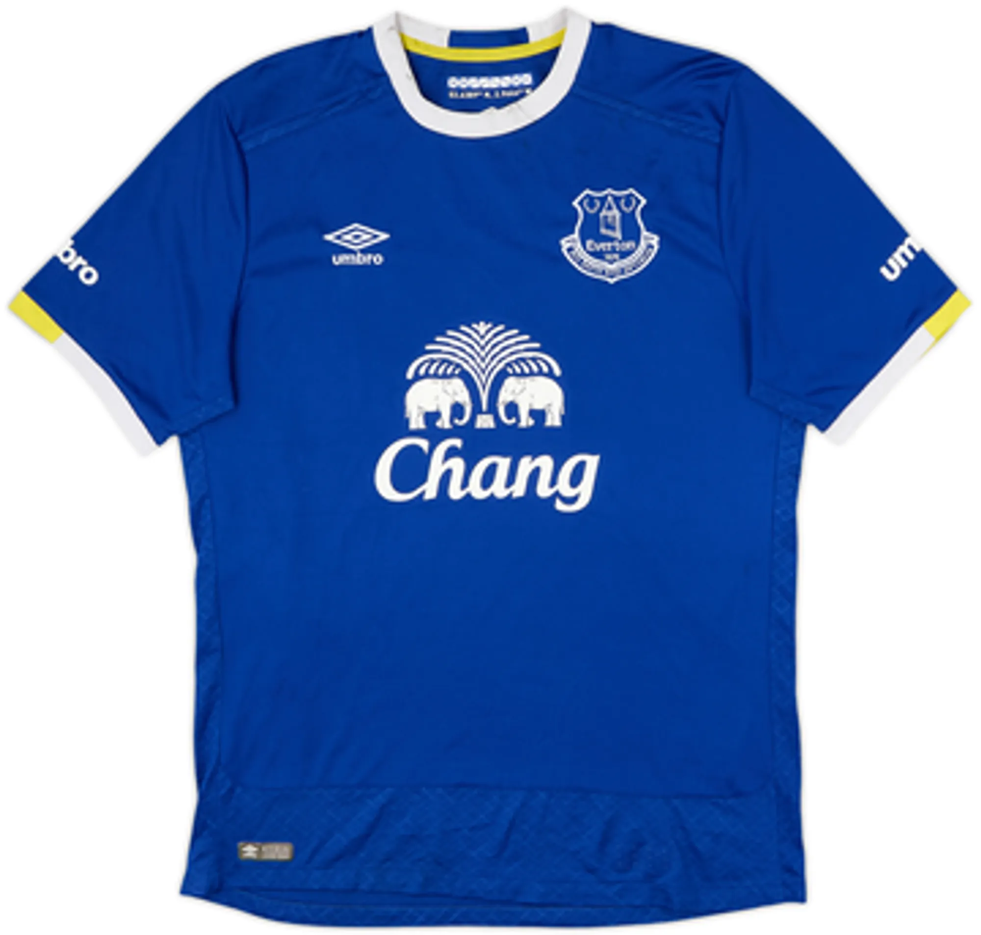 2016-17 Everton Home Shirt Baines #3 - 6/10 - (L)