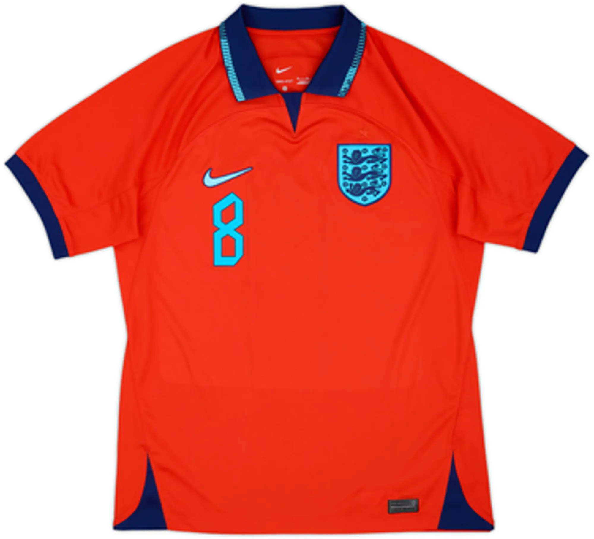 2022-23 England Away Shirt Bellingham #8 - 10/10 - (M)