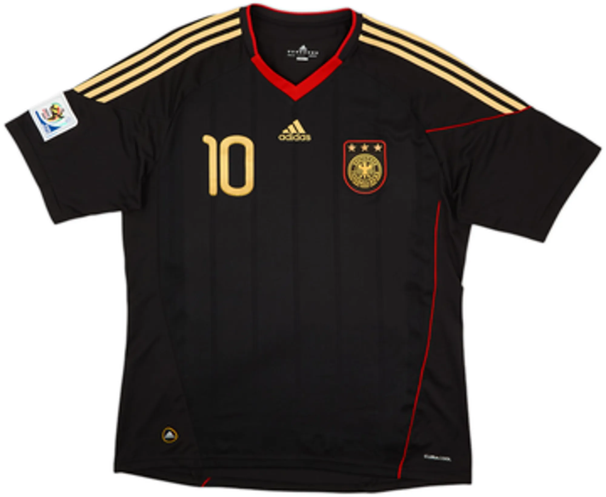 2010-11 Germany Away Shirt Podolski #10 - 7/10 - (XL)