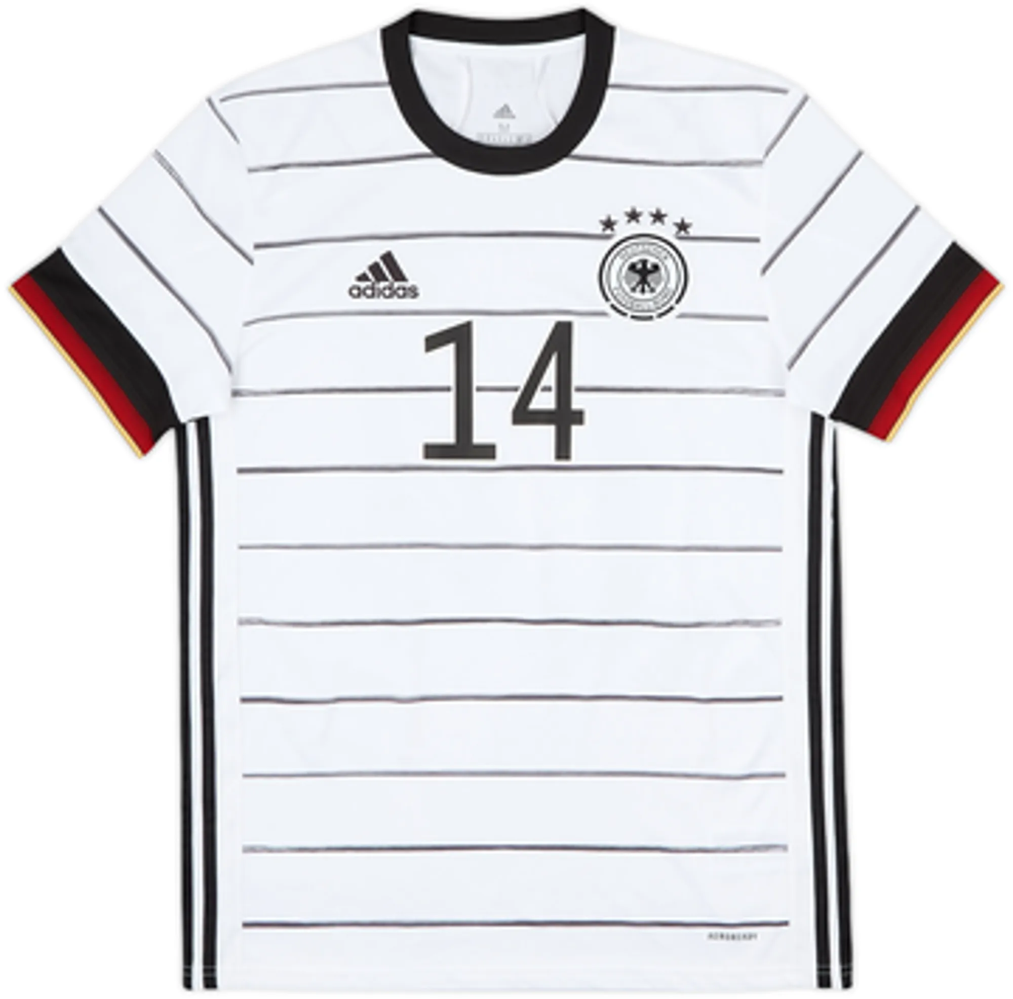2020-21 Germany Home Shirt Musiala #14 - 8/10 - (M)