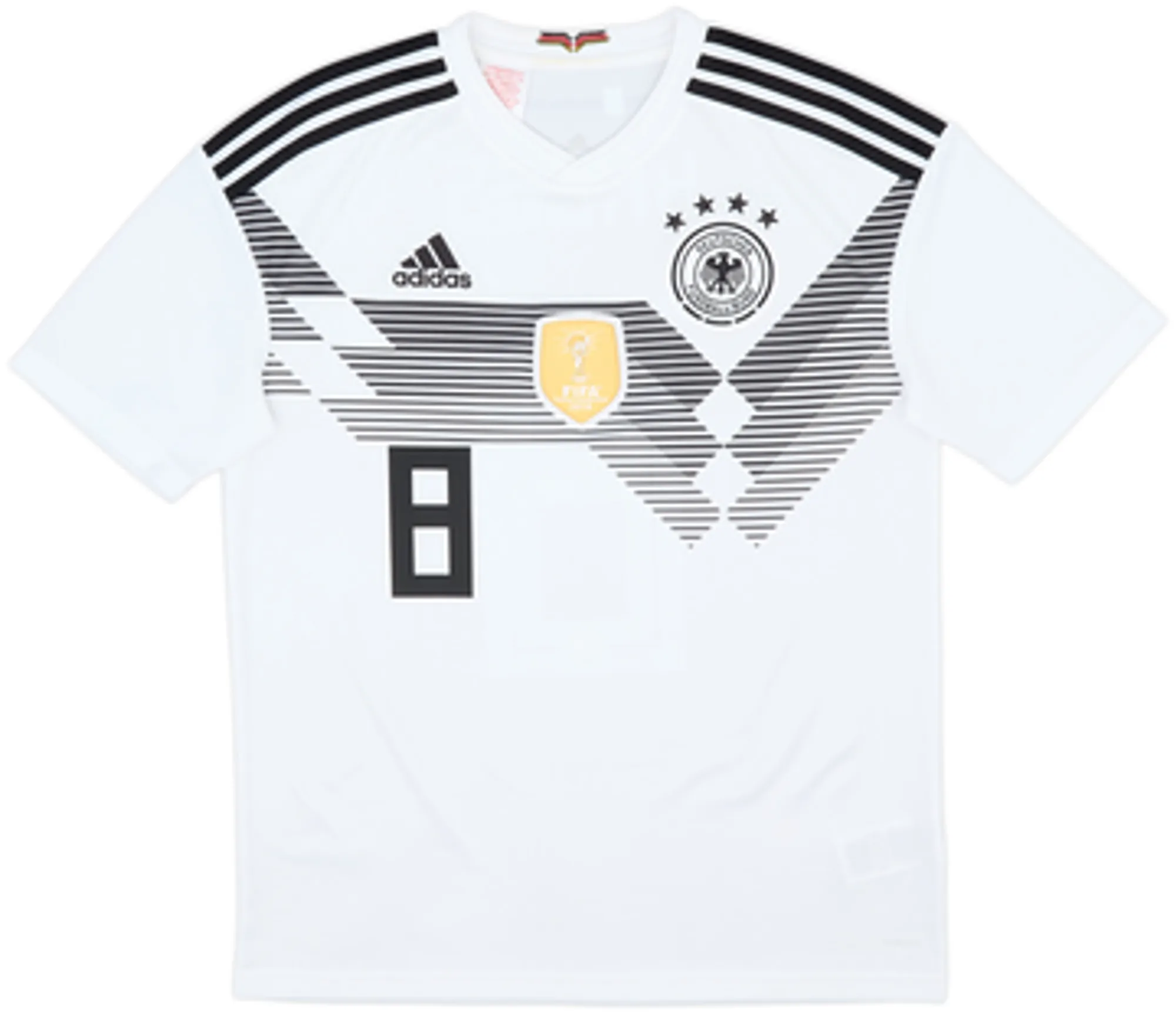 2018-19 Germany Home Shirt Kroos #8 - 9/10 - (XL.Boys)