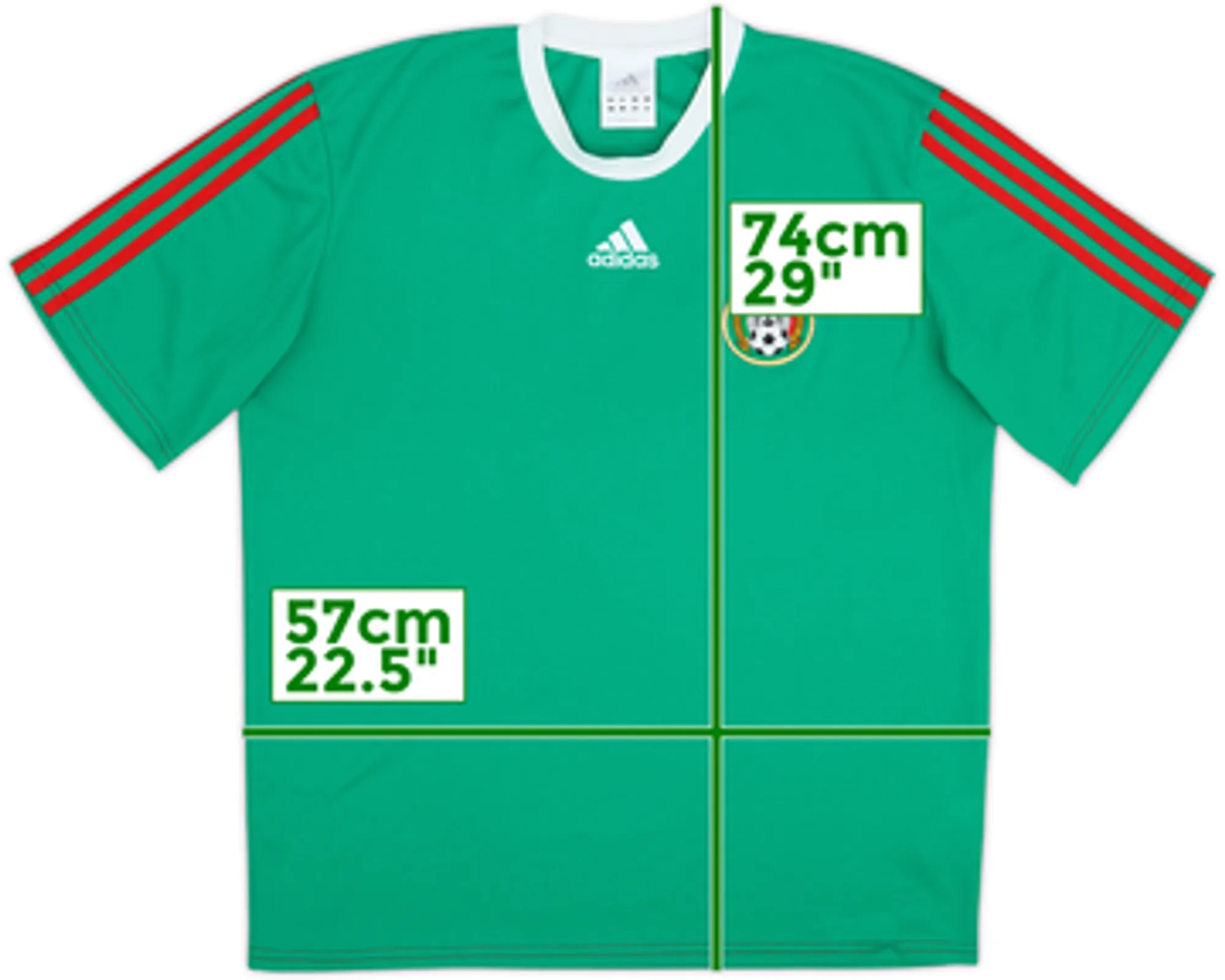 2009-11 Mexico Basic Home Shirt - 8/10 - (L)