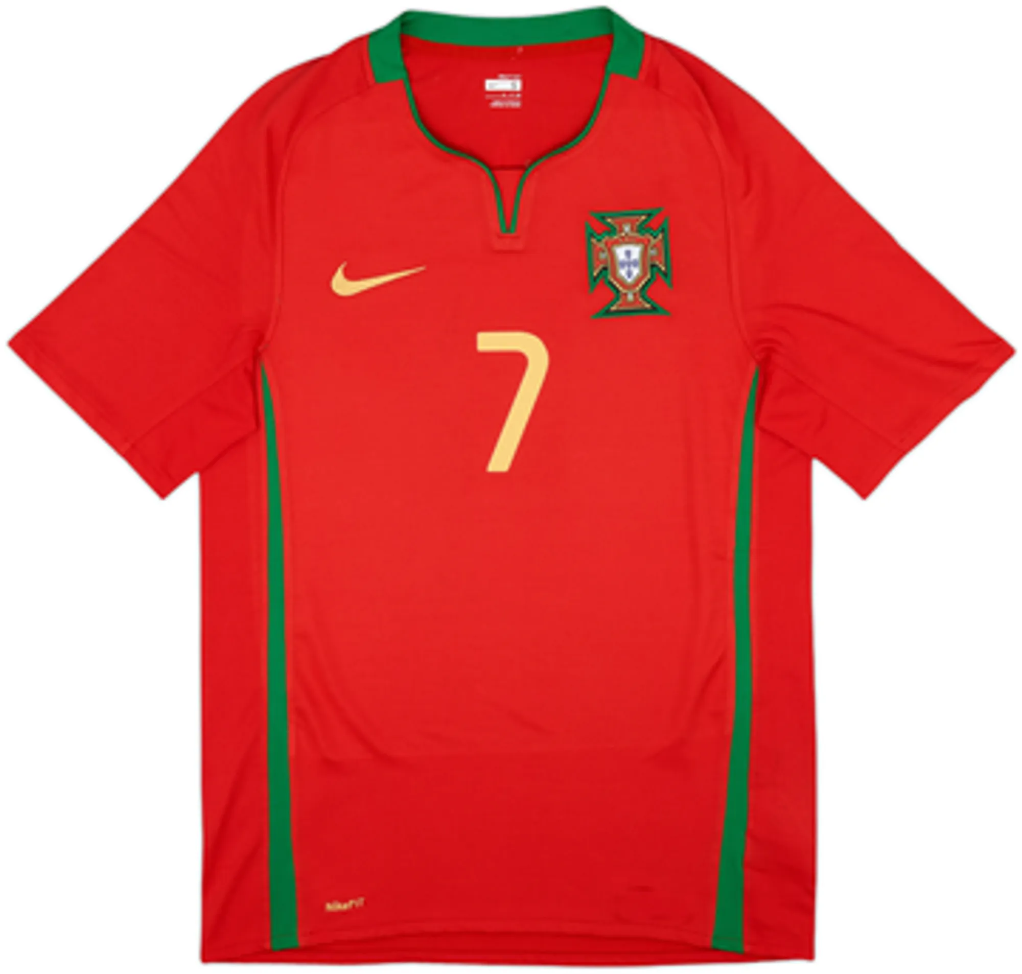 2008-10 Portugal Home Shirt Ronaldo #7 - 10/10 - (S)