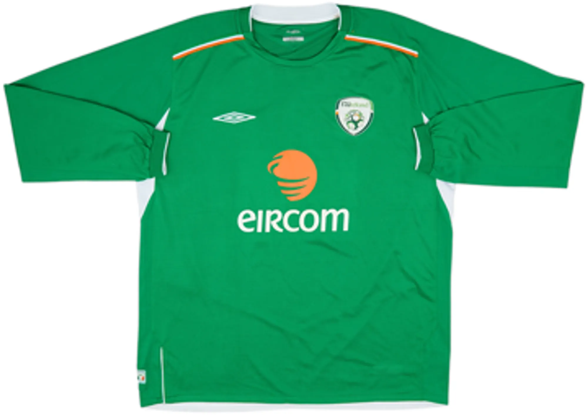 2004-06 Ireland Home L/S Shirt Duff #11 - 6/10 - (XL)