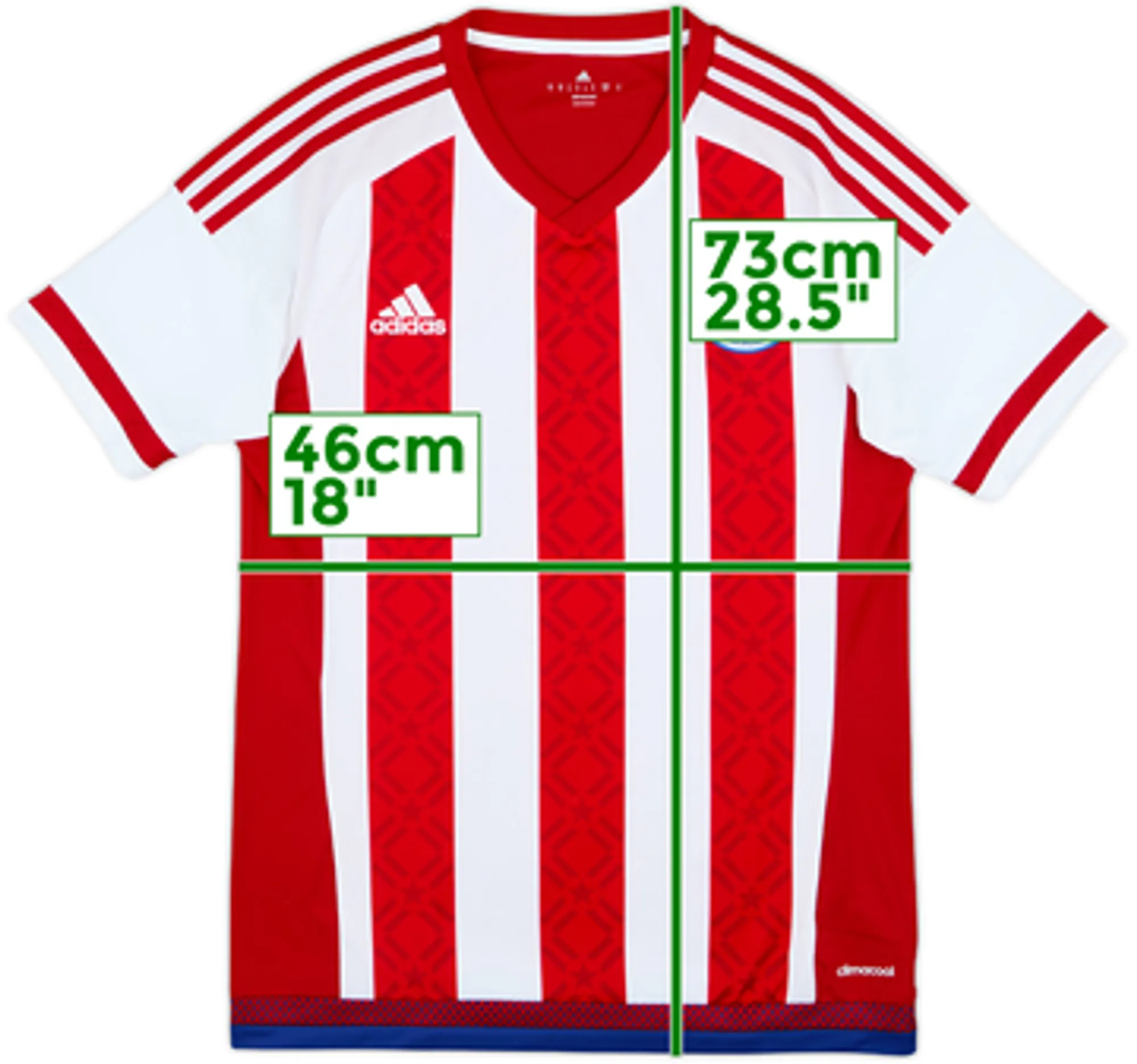 2016-17 Paraguay Home Shirt - 8/10 - (S)