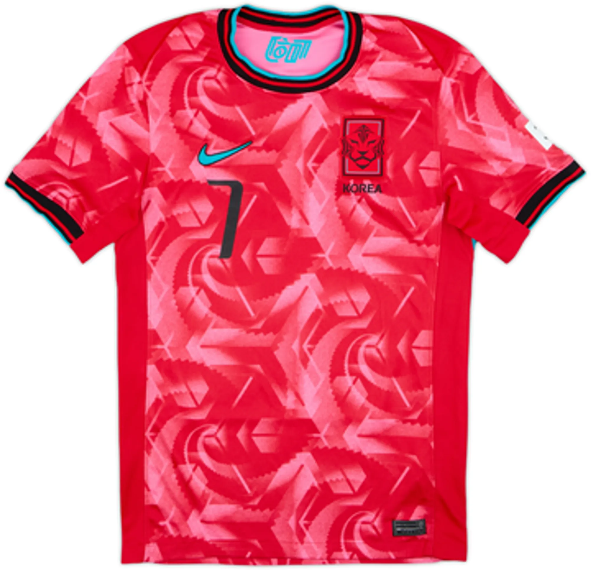 2024-25 South Korea Home Shirt Heungmin #7 - 7/10 - (S)
