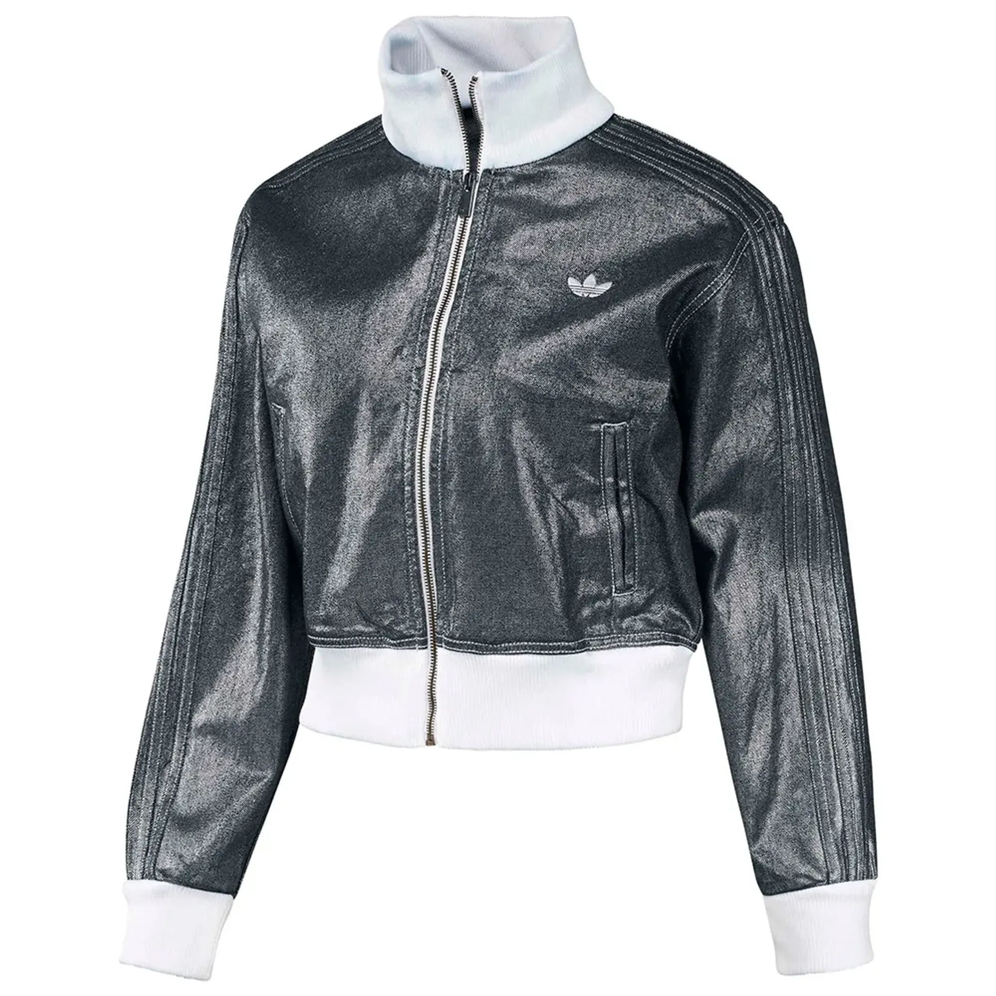 Adidas Originals Firebird Adilenium Denim Full Zip Sweatshirt