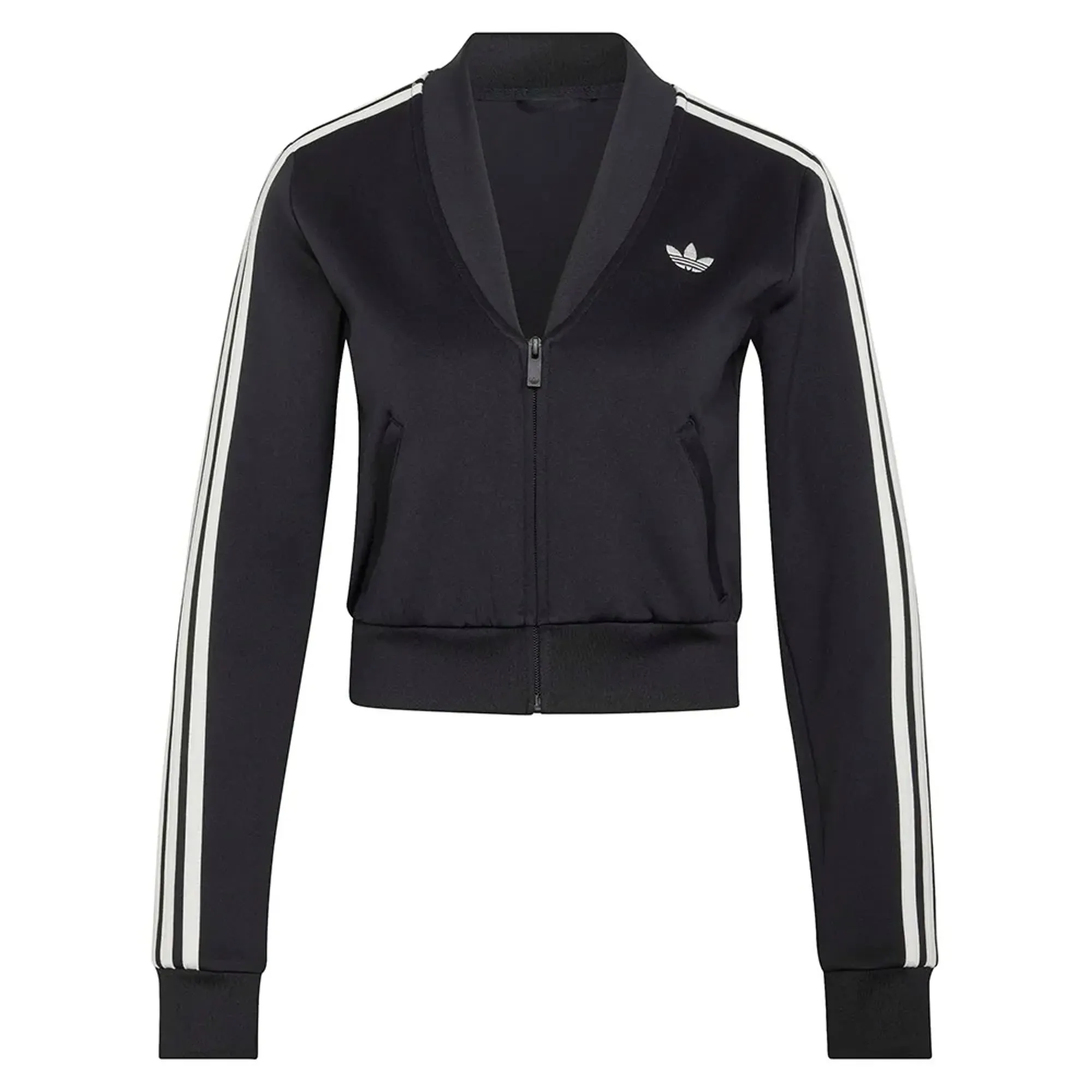 Adidas Originals V-neck Sst Full Zip Sweatshirt
