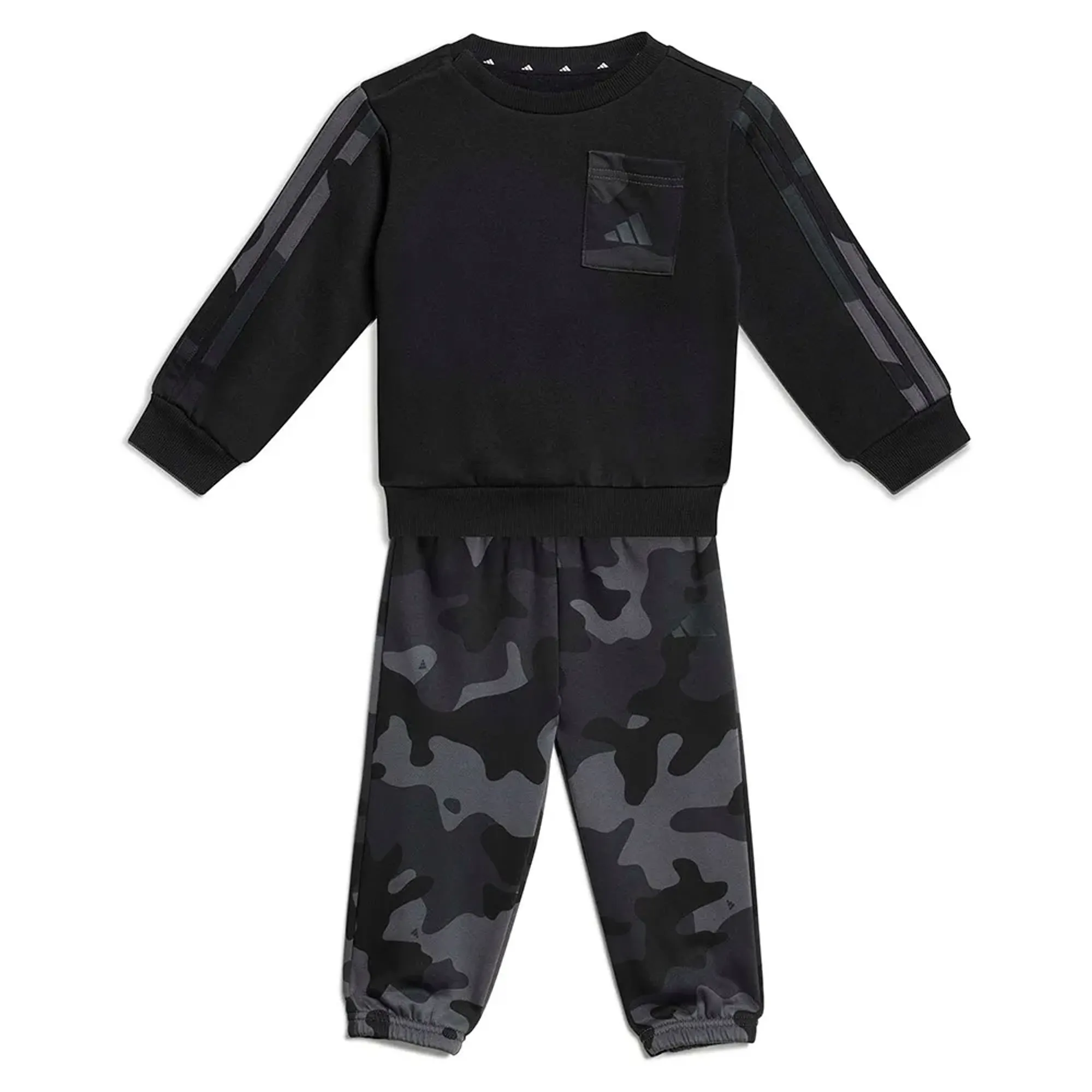 Adidas Seasonal Essentials Camo Fleece Jogger French Terry Set