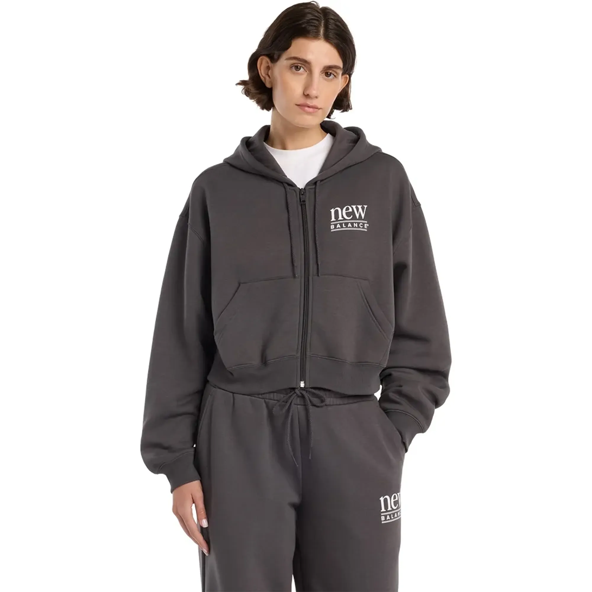 New Balance Reimagined Wj6109b2 Full Zip Sweatshirt