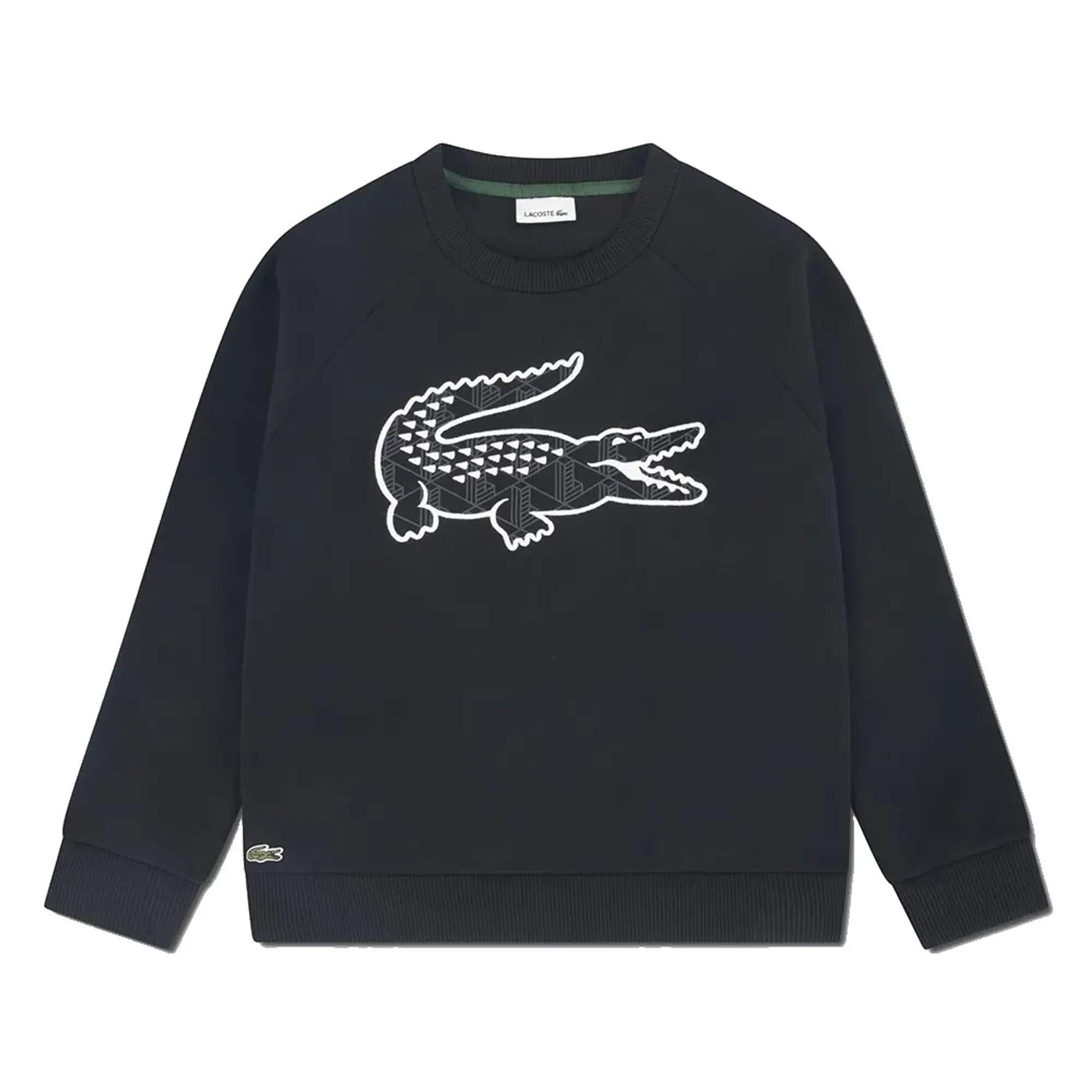 Lacoste Kids Graphic Fleece Crew Sweatshirt