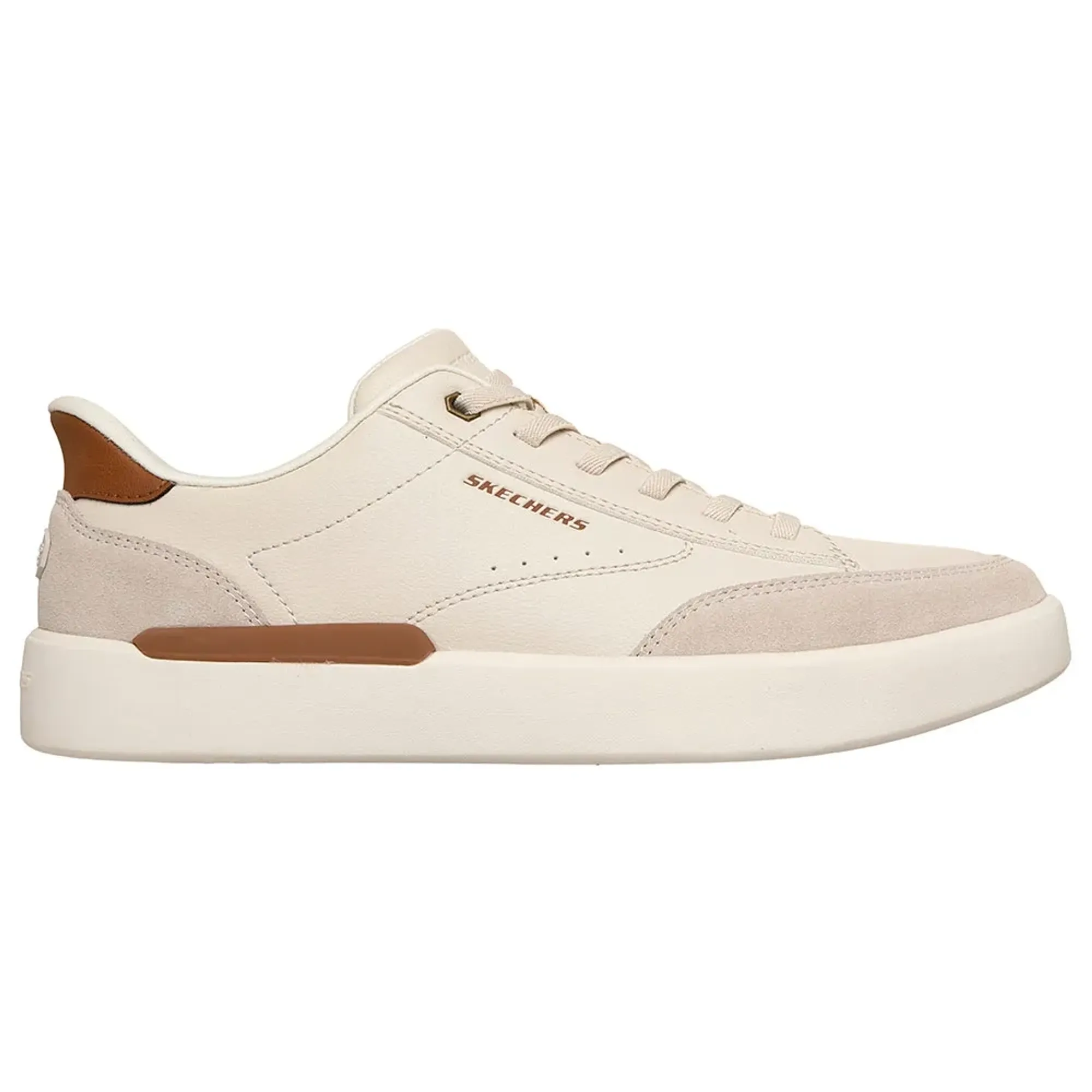 Skechers Men's Slip-ins Relaxed Fit: Verloma - Radical Sneaker in Off White