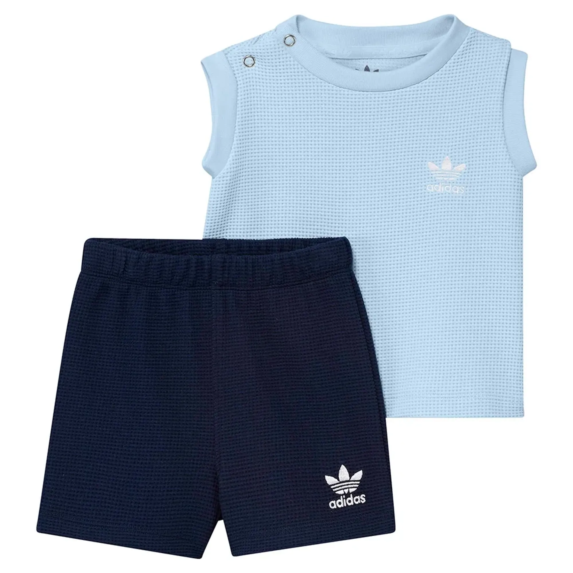 Adidas Originals Regular Waffle Short Tank Set