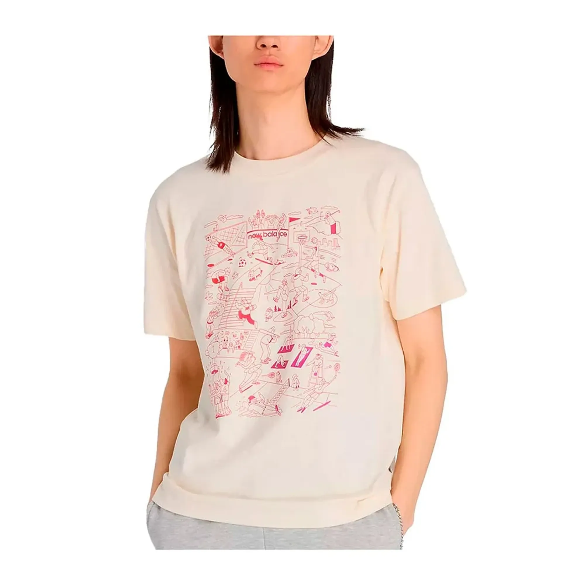 New Balance Athletics Sport Mural Short Sleeve T-shirt