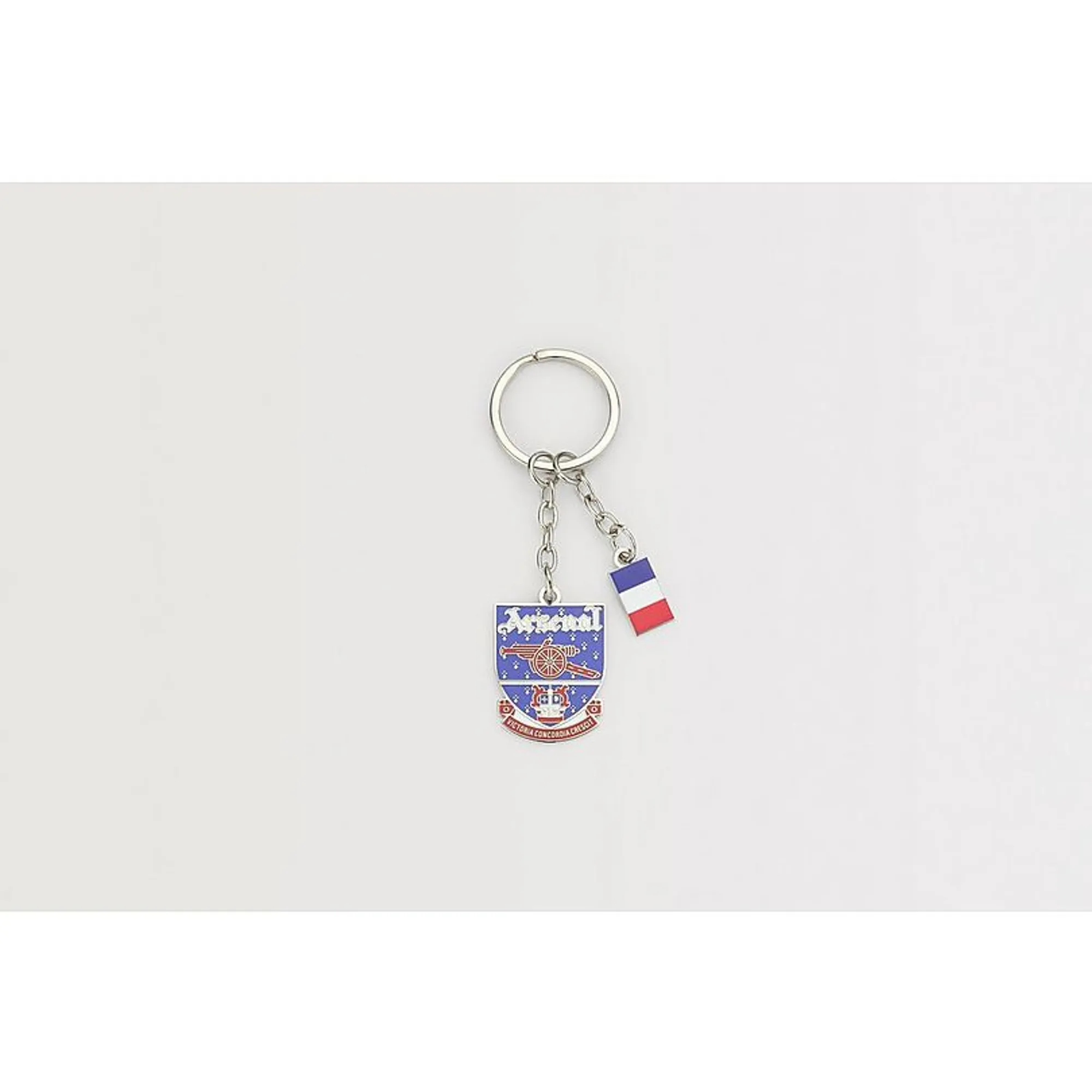 Arsenal Classics France Blue Keyring, Blue