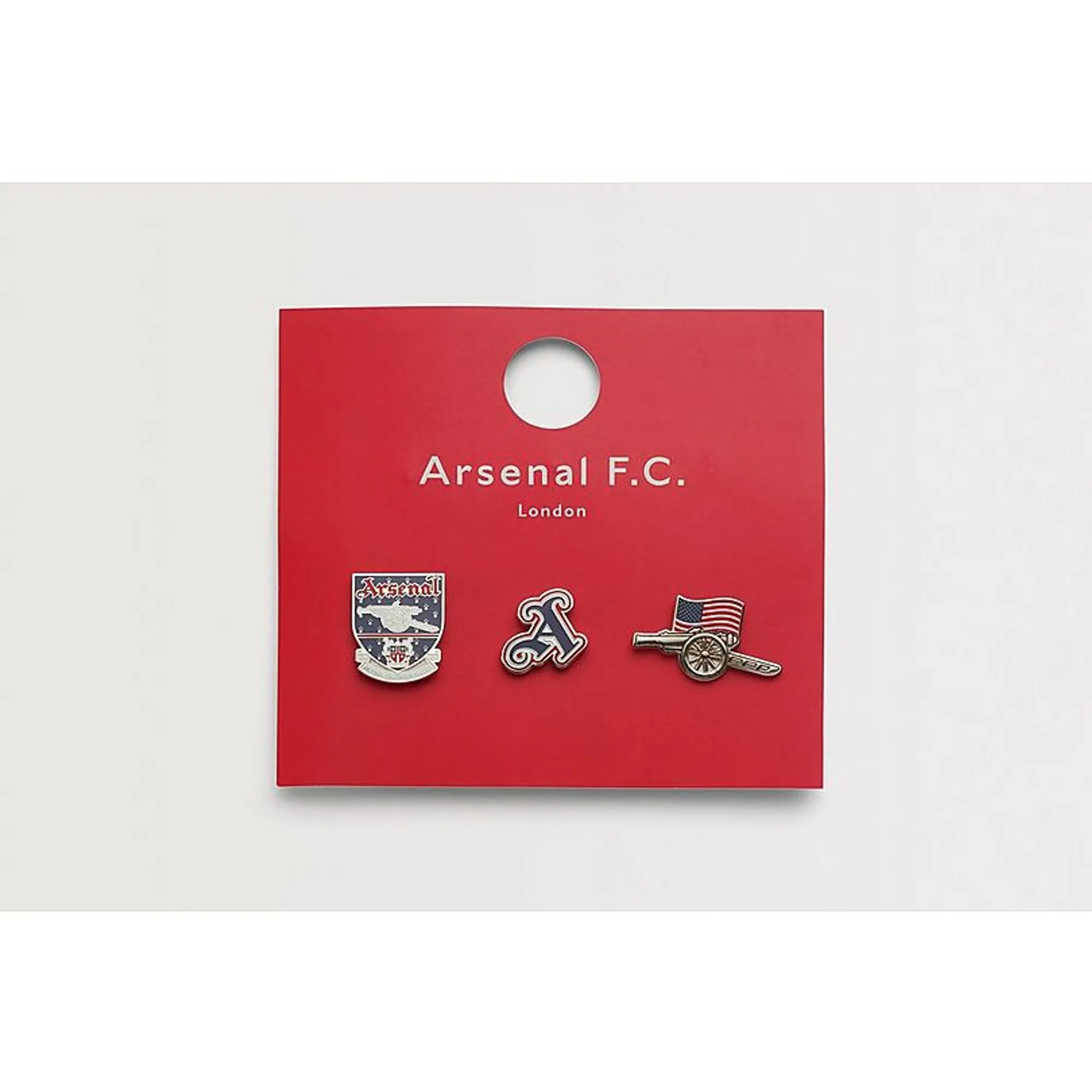 Arsenal Classics USA Navy Pin Badge Set, Blue