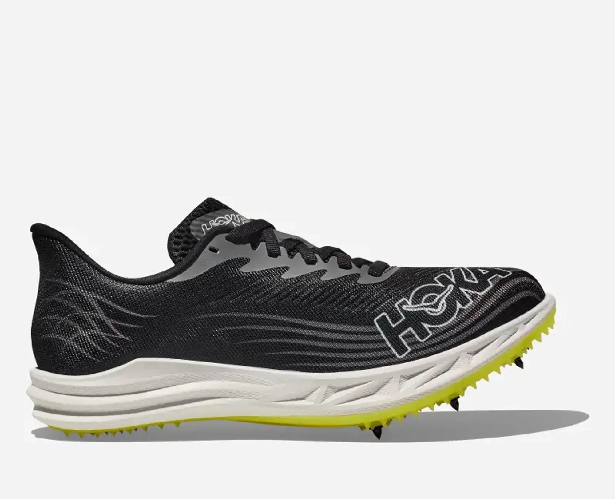 Hoka Crescendo Md 2 Race Shoes In Black/White
