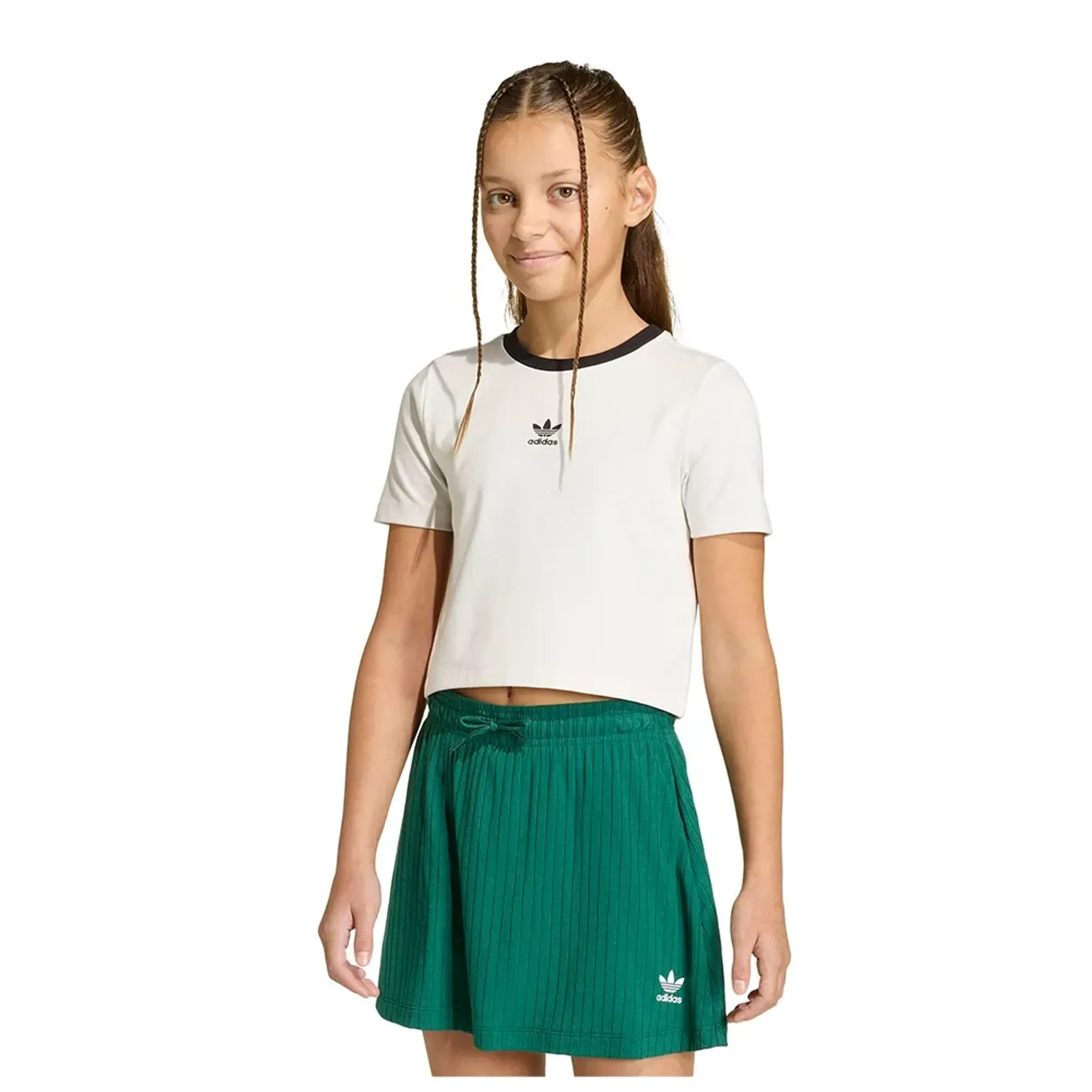 Adidas Originals Tight Mini Rib Short Sleeve T-shirt