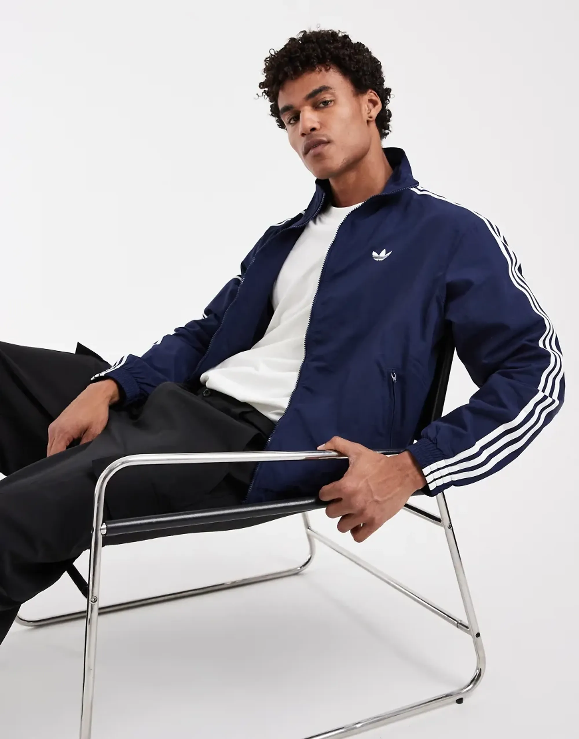 Adidas Originals Firebird Woven Full Zip Sweatshirt