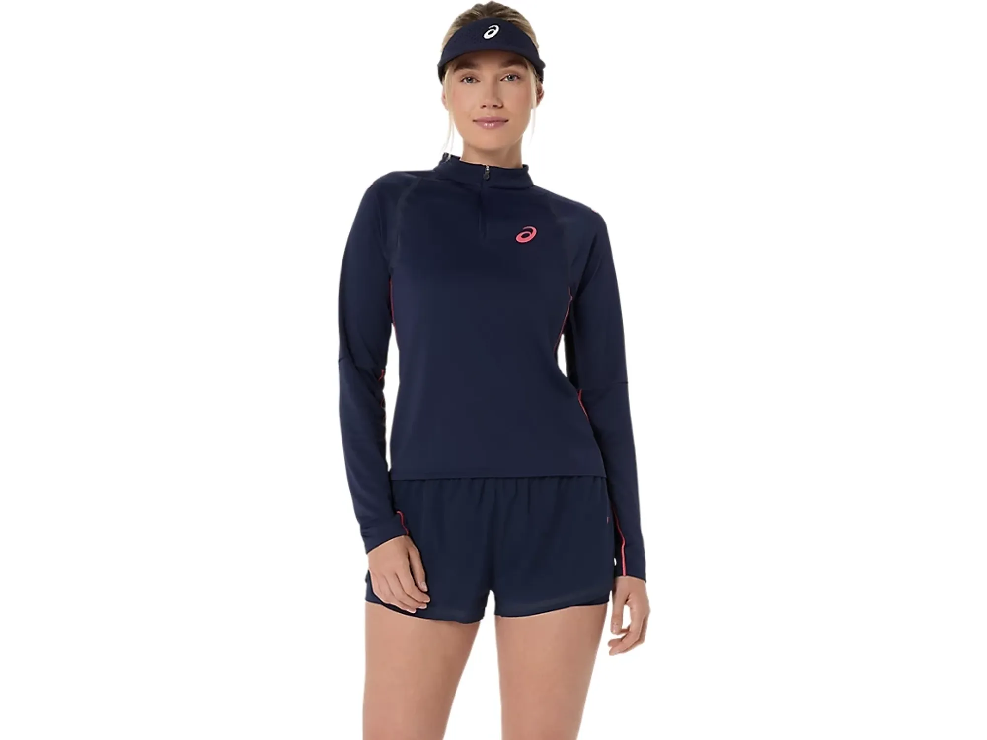 Asics Match 1/2 Zip Ls Top